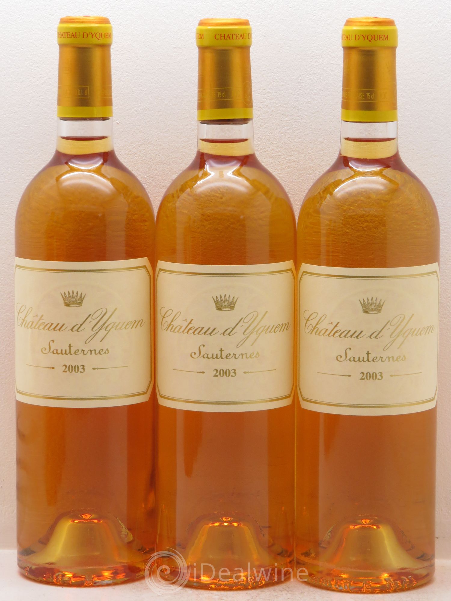 Château d' Yquem 1er Cru Classé Supérieur 2003 - Lotto di 6 bottiglie - 1