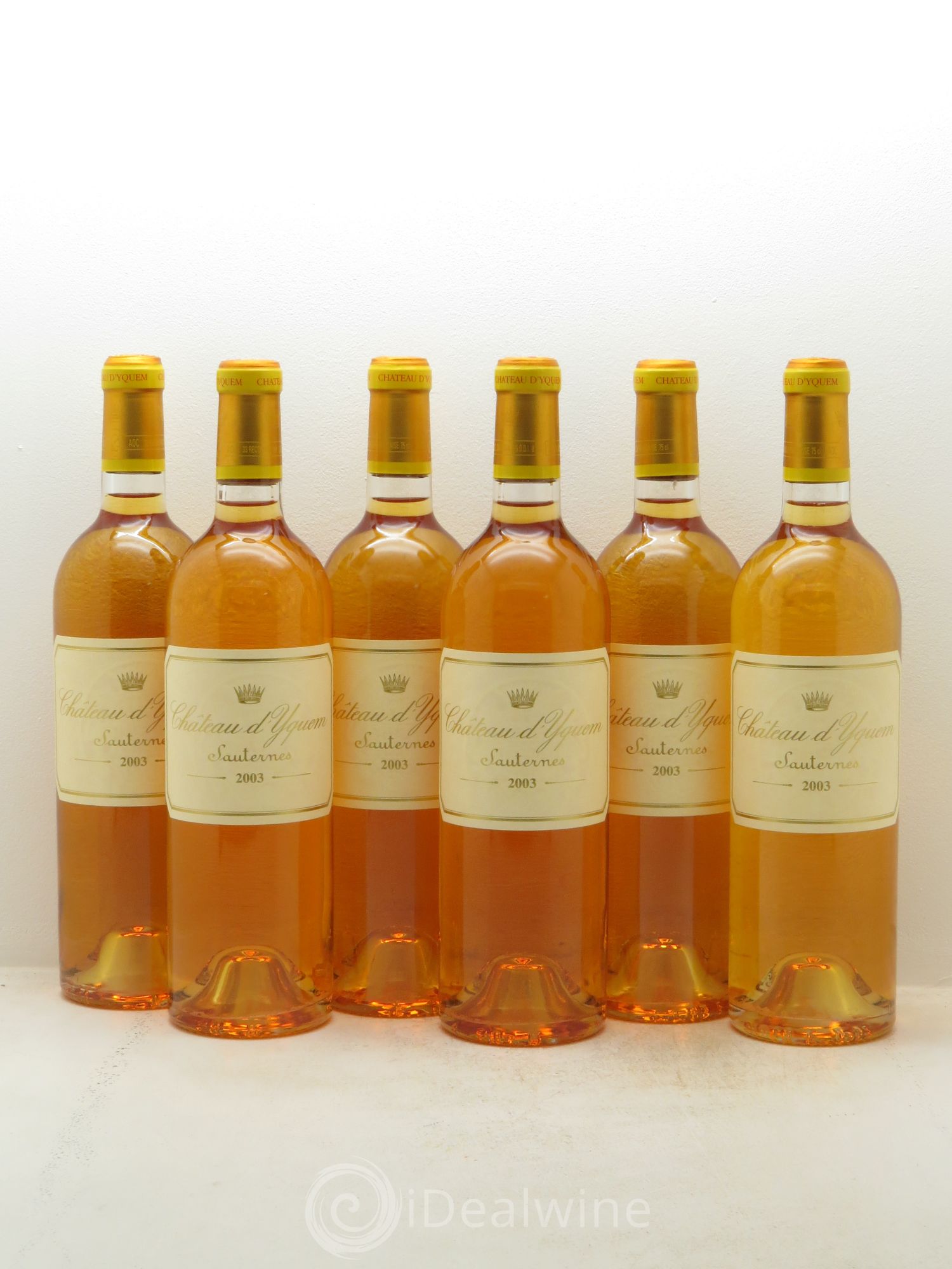 Château d' Yquem 1er Cru Classé Supérieur 2003 - Lotto di 6 bottiglie - 0