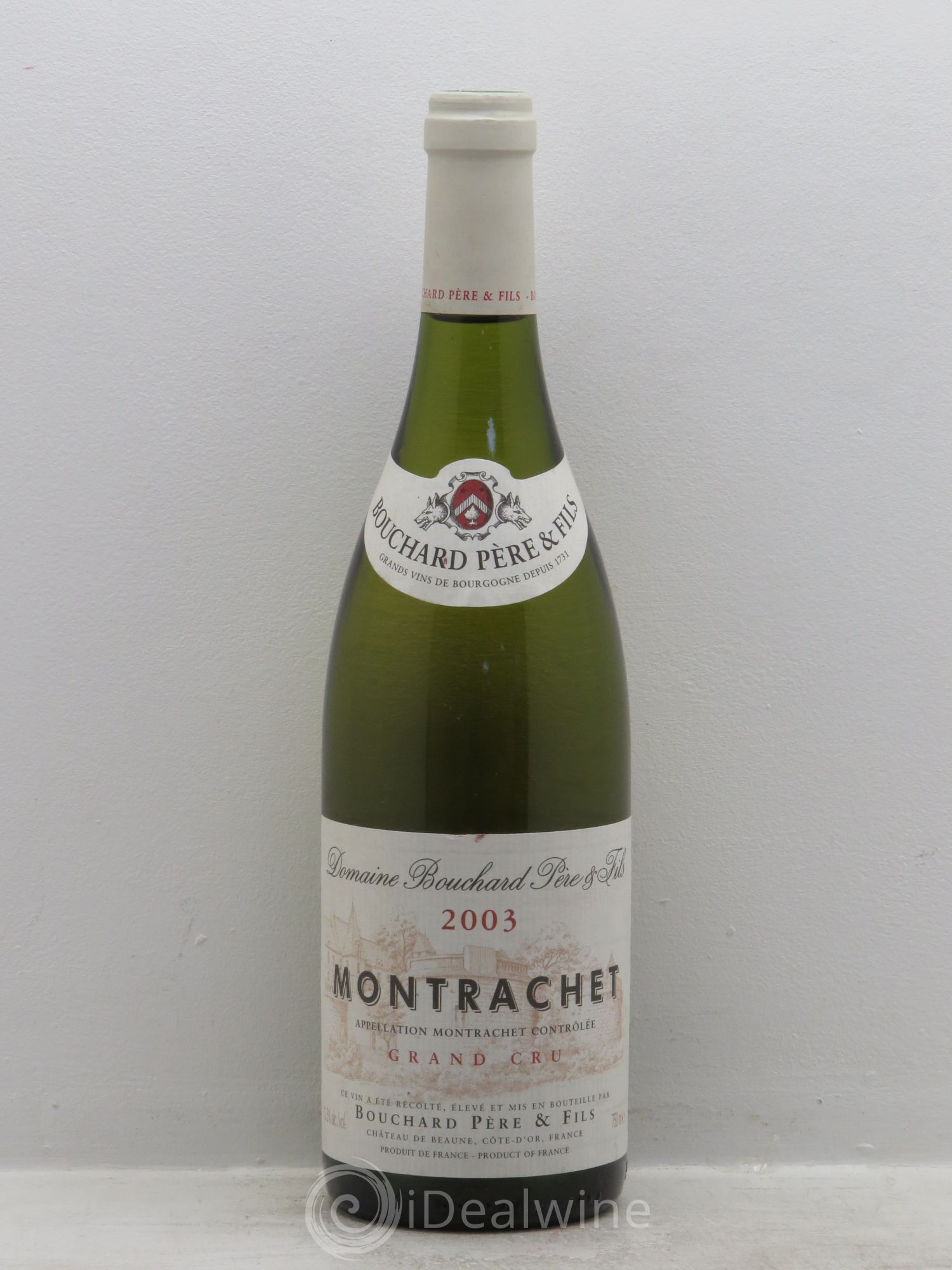 Montrachet Grand Cru Bouchard Père & Fils 2003 - Lot de 1 bouteille - 0