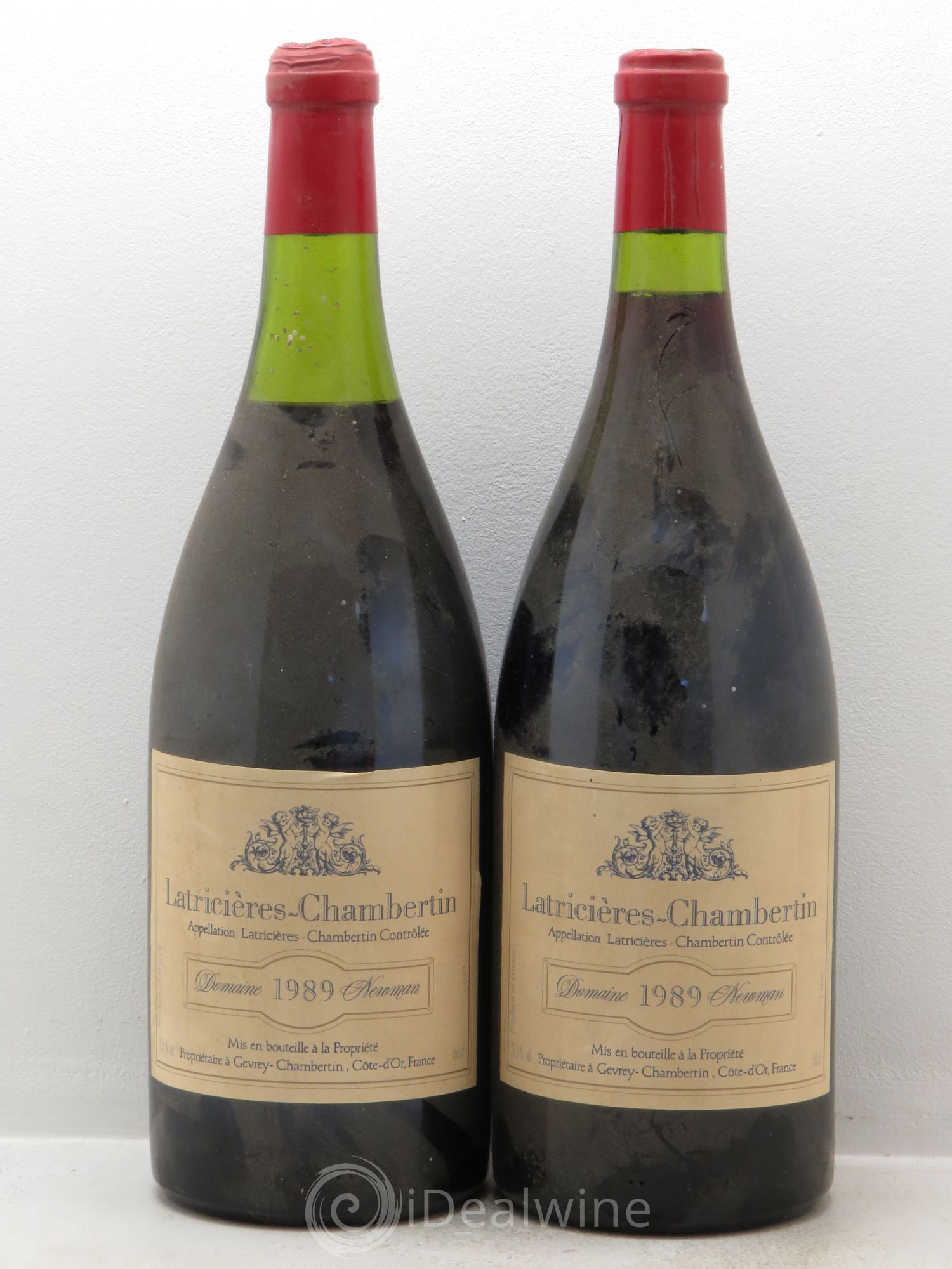 Latricières-Chambertin Grand Cru Newman 1989 - Lot de 2 magnums - 0
