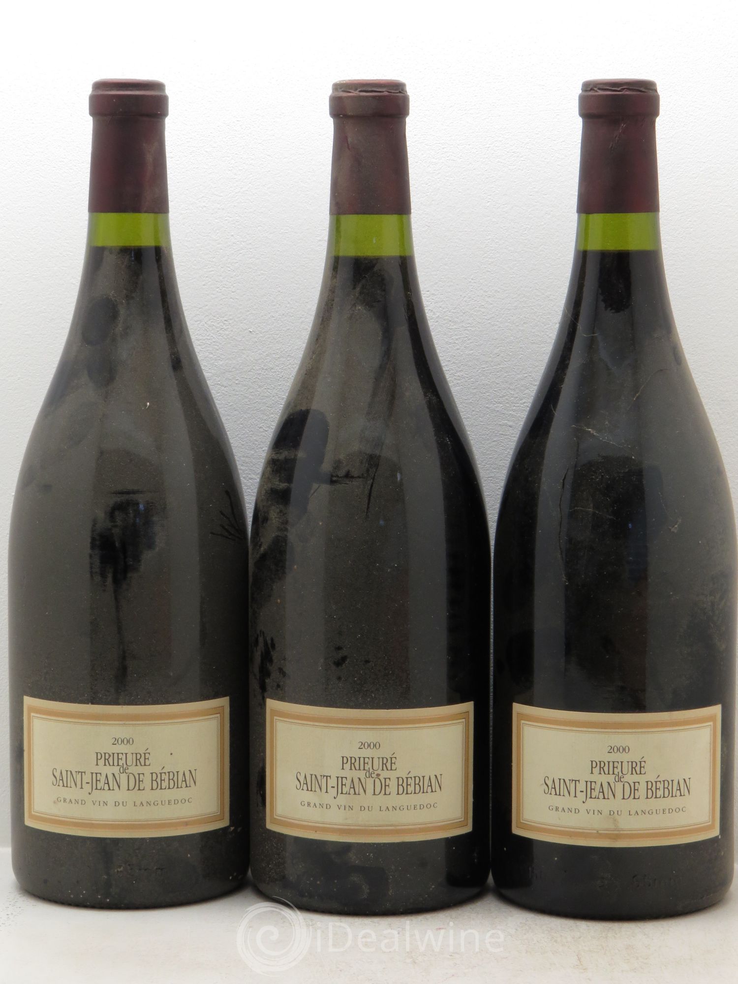 Languedoc Prieuré St-Jean de Bébian 2000 - Lot de 3 magnums - 0