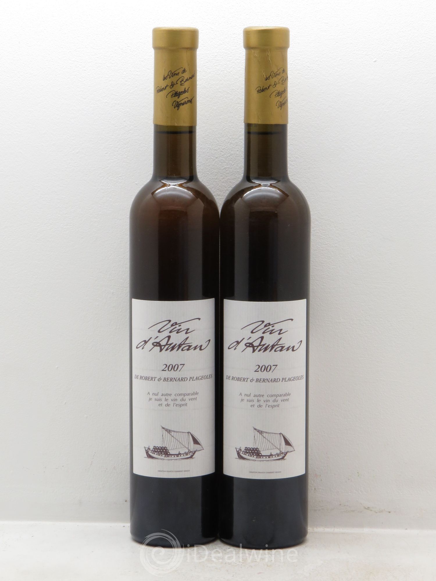 Sud-Ouest Gaillac Plageoles Vin d'Antan (50cl) 2007 - Posten von 2 Flaschen - 0