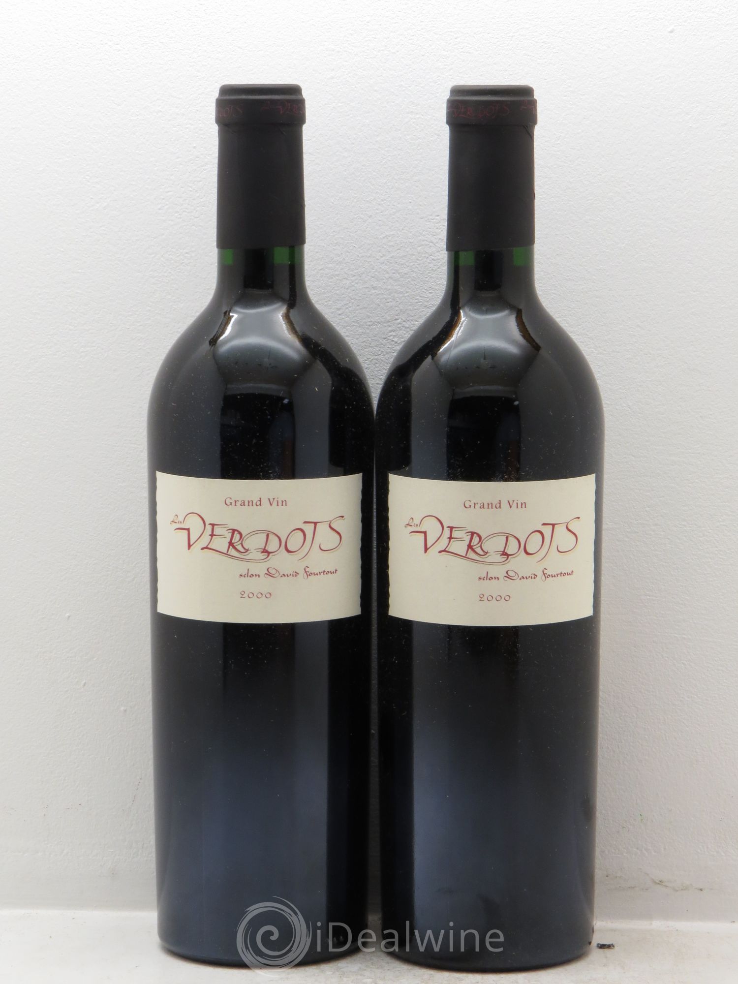 Bergerac Les Verdots Selon David Fourtout (sans prix de réserve) 2000 - Lot de 2 bouteilles - 0