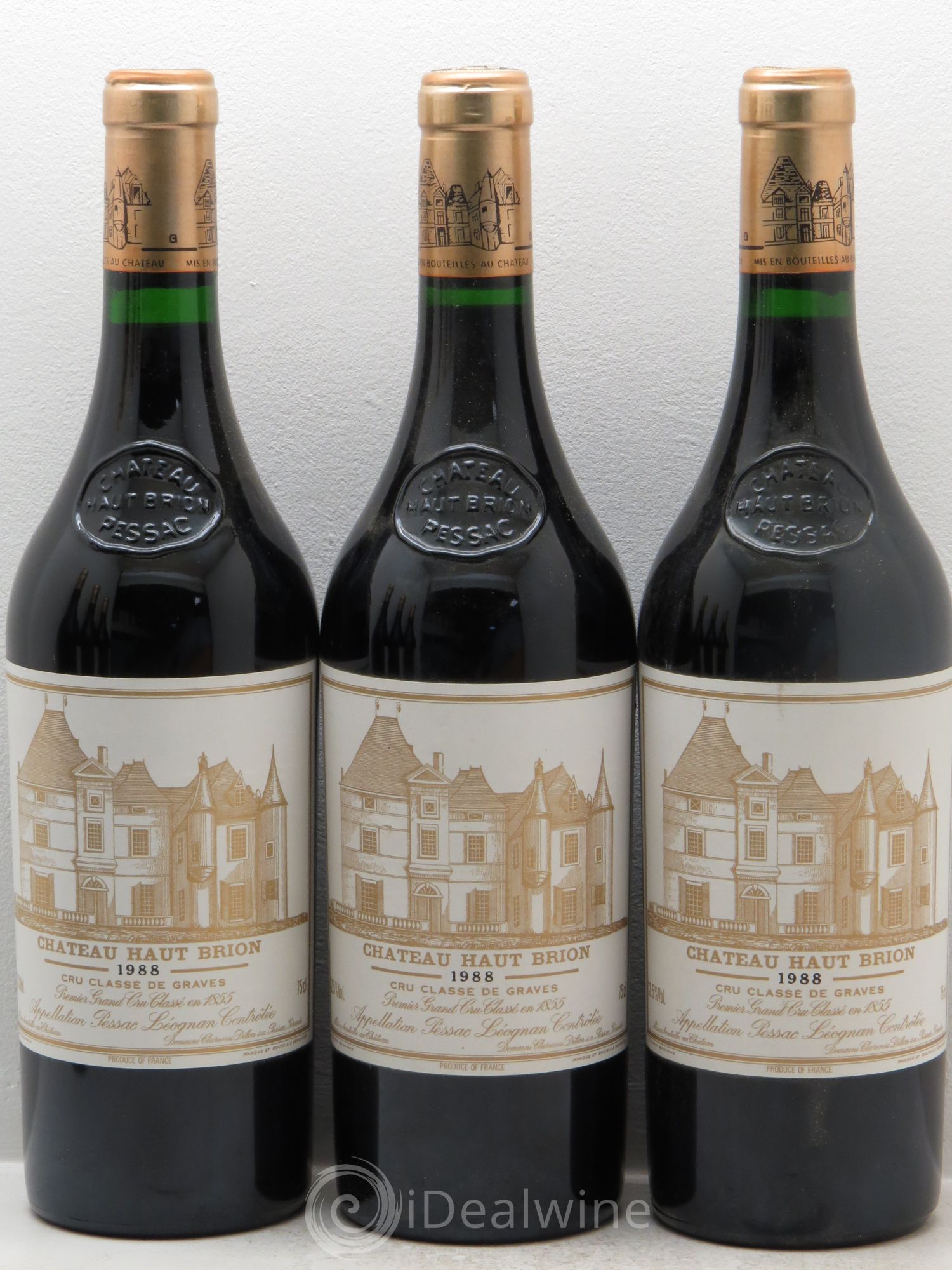 Château Haut Brion 1er Grand Cru Classé 1988 - Lot de 12 bouteilles - 3