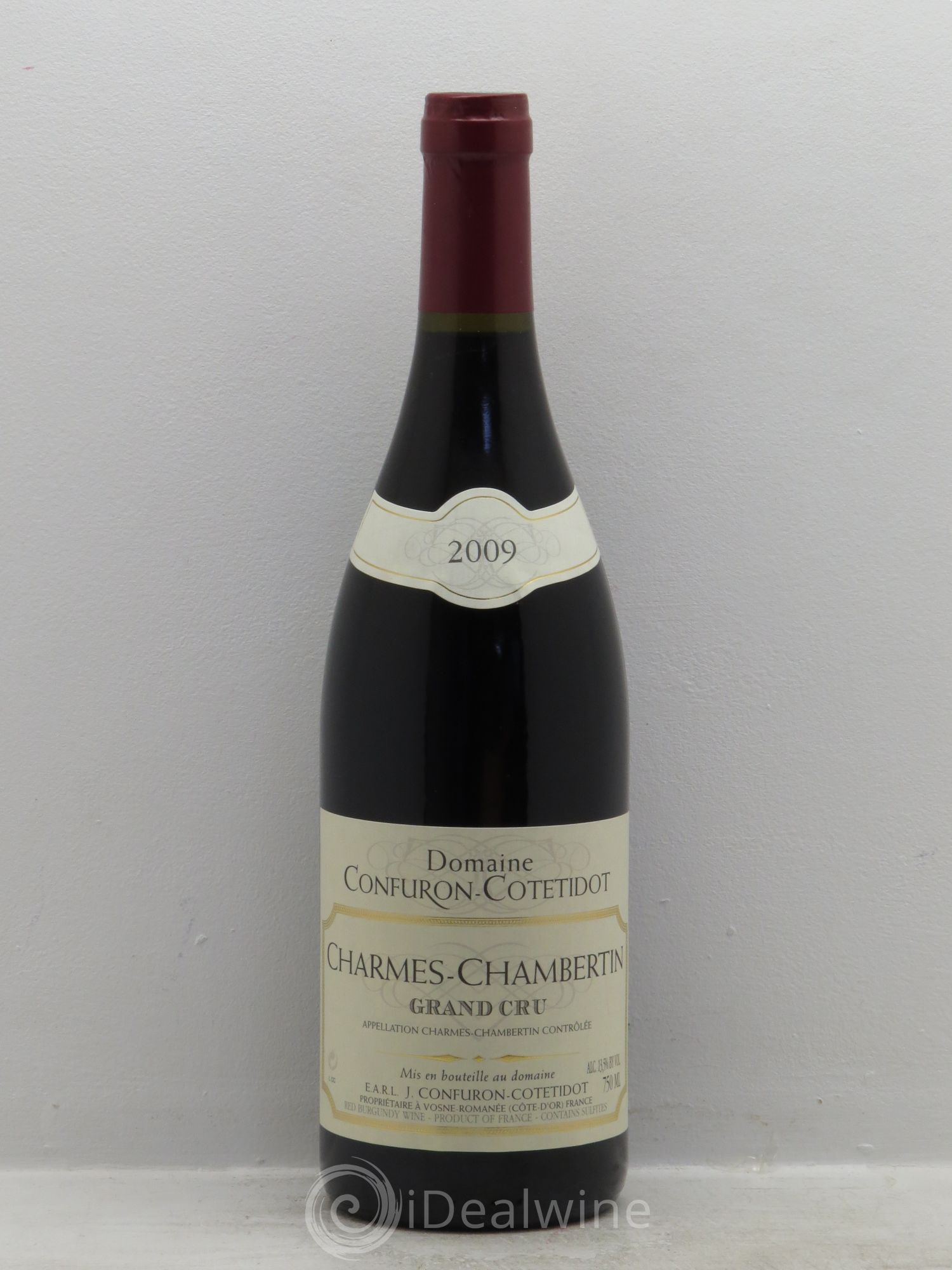 Charmes-Chambertin Grand Cru Confuron-Cotetidot 2009 - Lot de 1 bouteille - 0