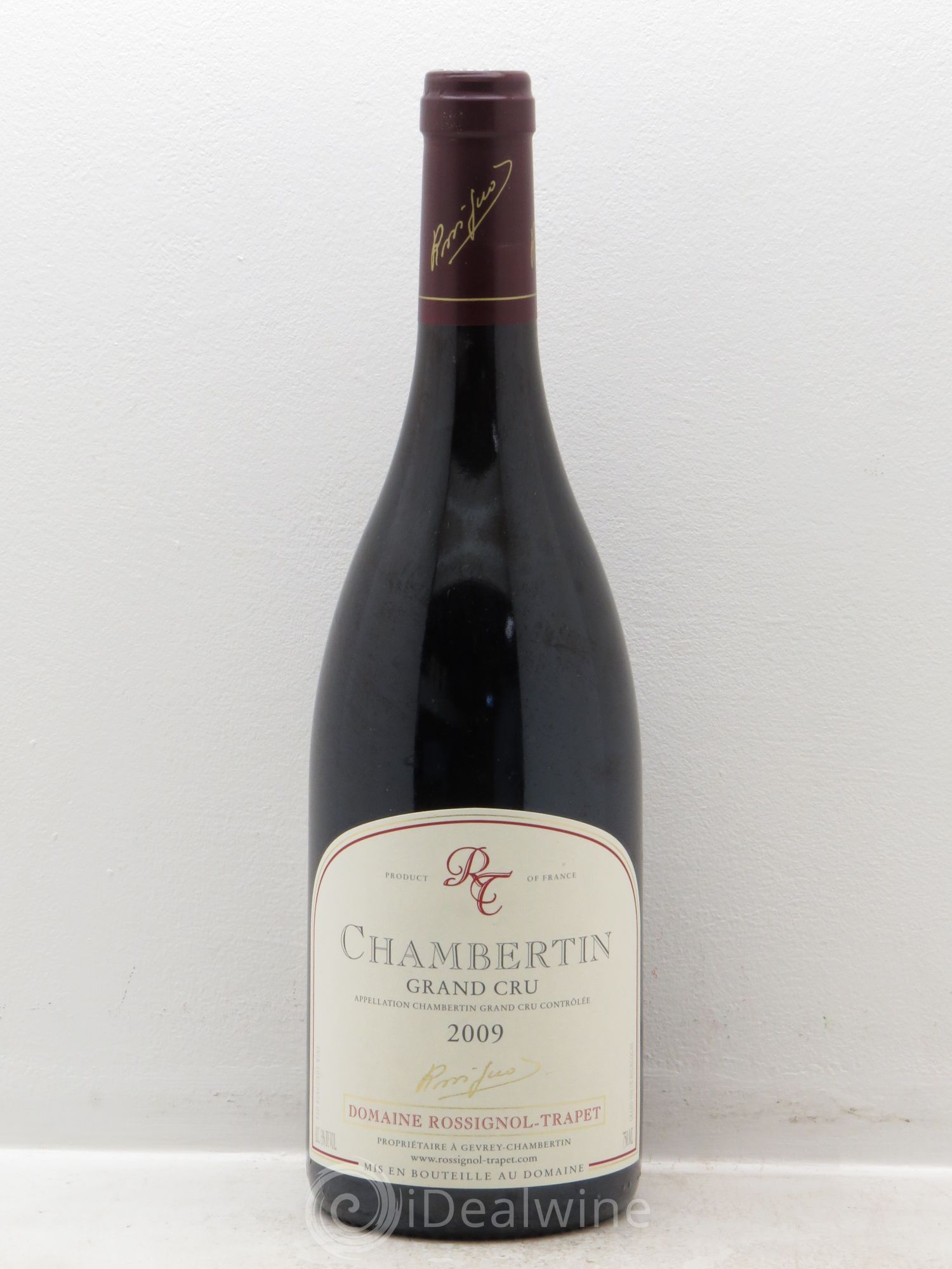 Chambertin Grand Cru Rossignol-Trapet (Domaine) 2009 - Lot de 1 bouteille - 0