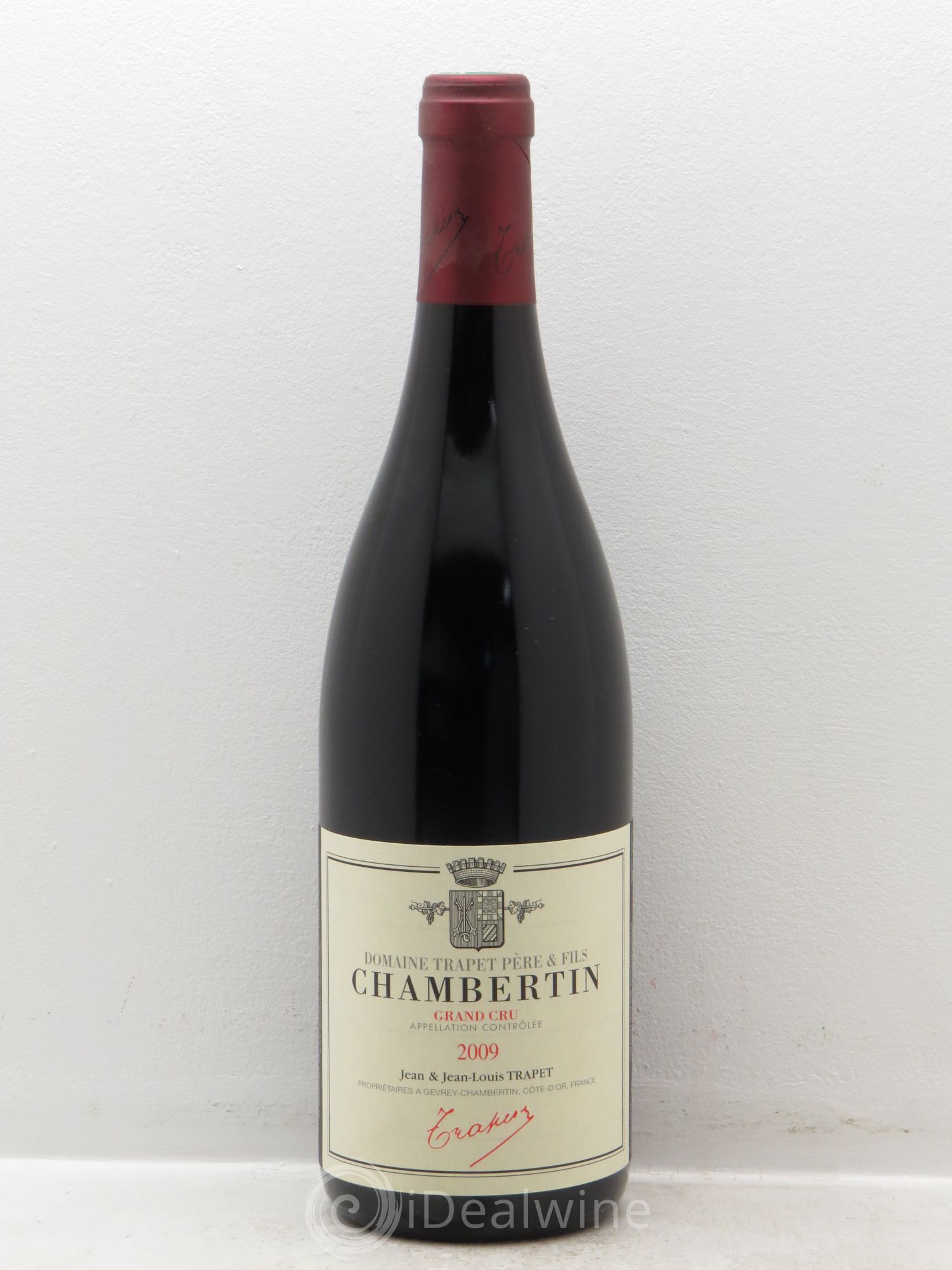 Chambertin Grand Cru Domaine Trapet 2009 - Lot de 1 bouteille - 0