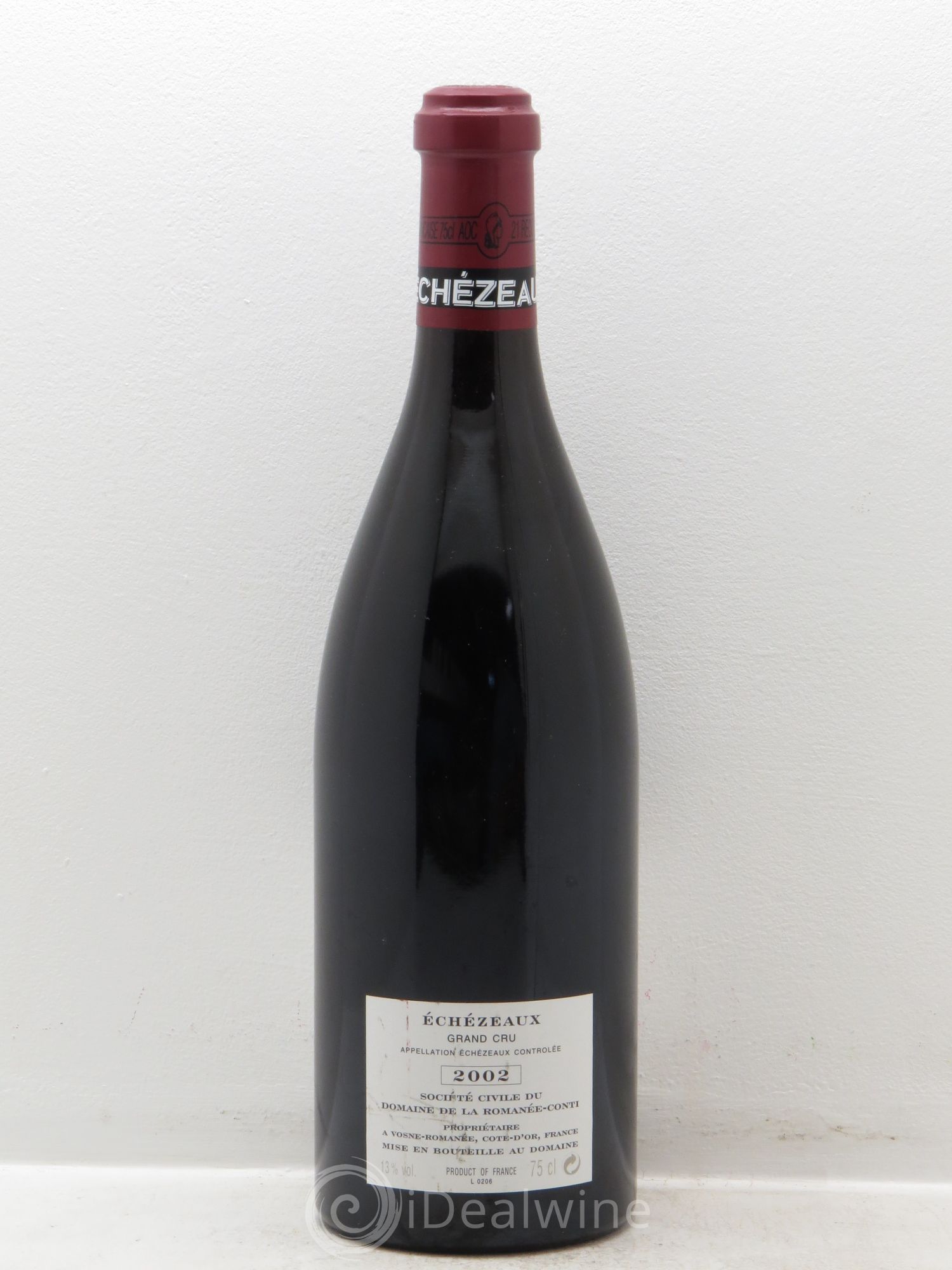 Echezeaux Grand Cru Domaine de la Romanée-Conti 2002 - Lot de 1 bouteille - 1