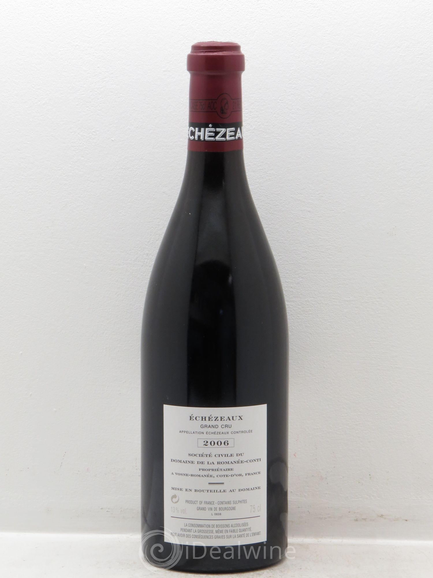 Echezeaux Grand Cru Domaine de la Romanée-Conti 2006 - Lot de 1 bouteille - 1
