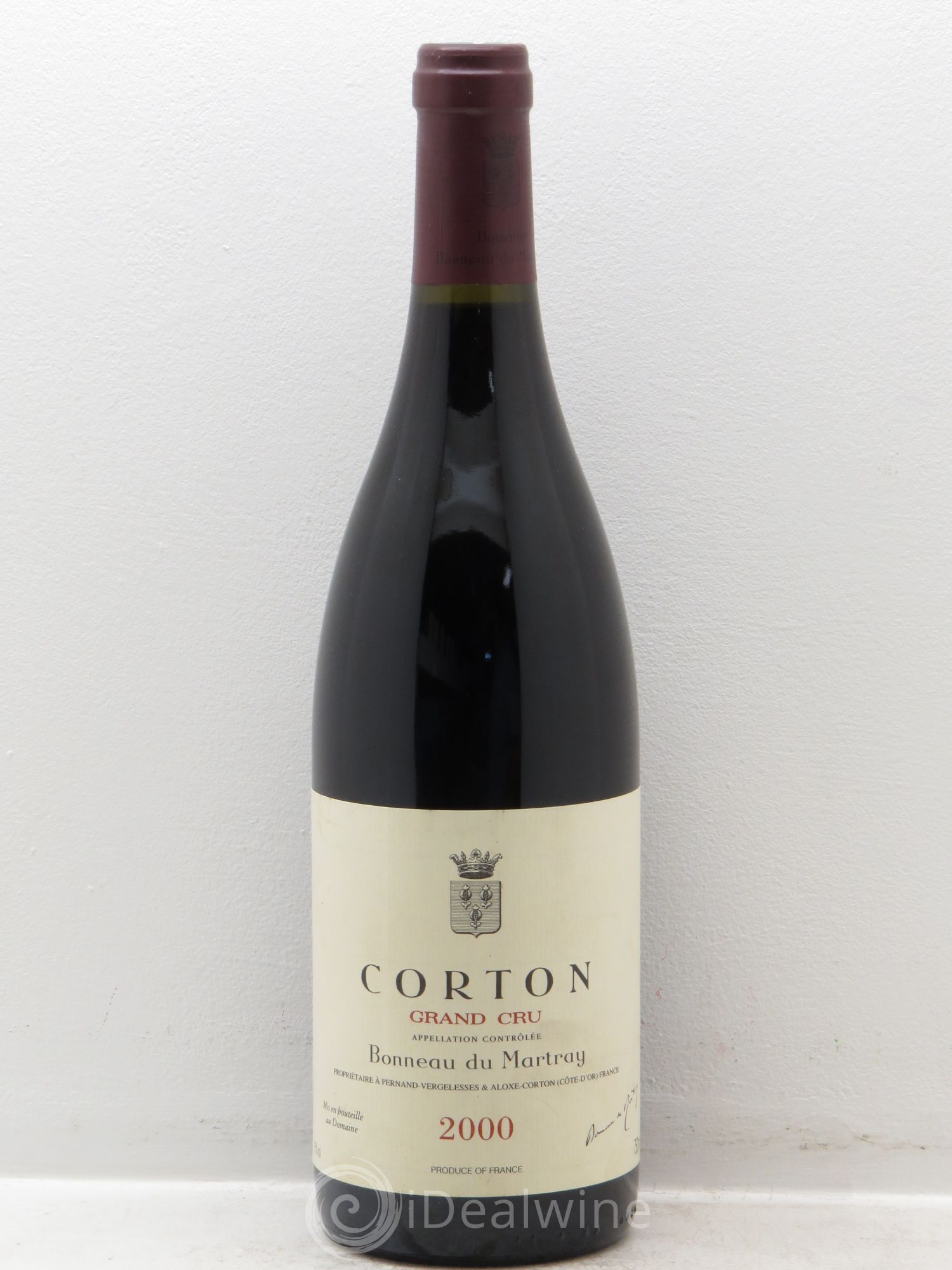 Corton Grand Cru Bonneau du Martray (Domaine) 2000 - Lot de 1 bouteille - 0