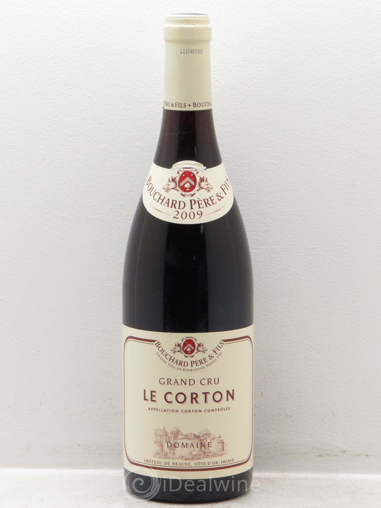 Corton Grand Cru Le Corton Bouchard Père & Fils 2009 - Lot de 1 bouteille - 0