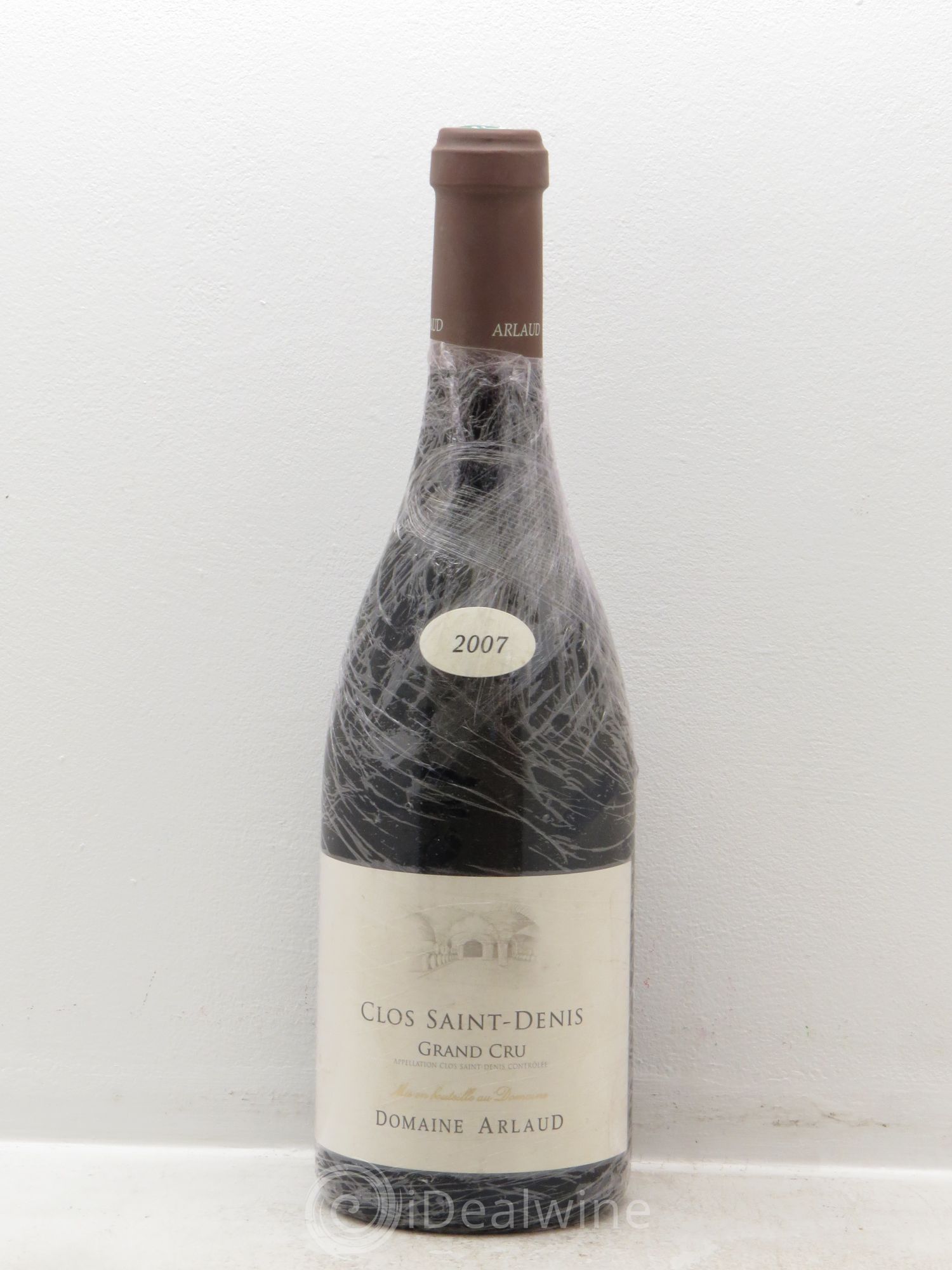 Clos Saint-Denis Grand Cru Domaine Arlaud 2007 - Lot de 1 bouteille - 0
