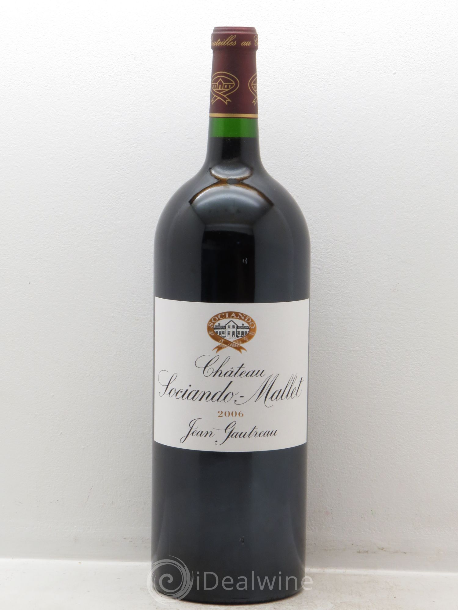 Château Sociando Mallet 2006 - Lot de 6 magnums - 0
