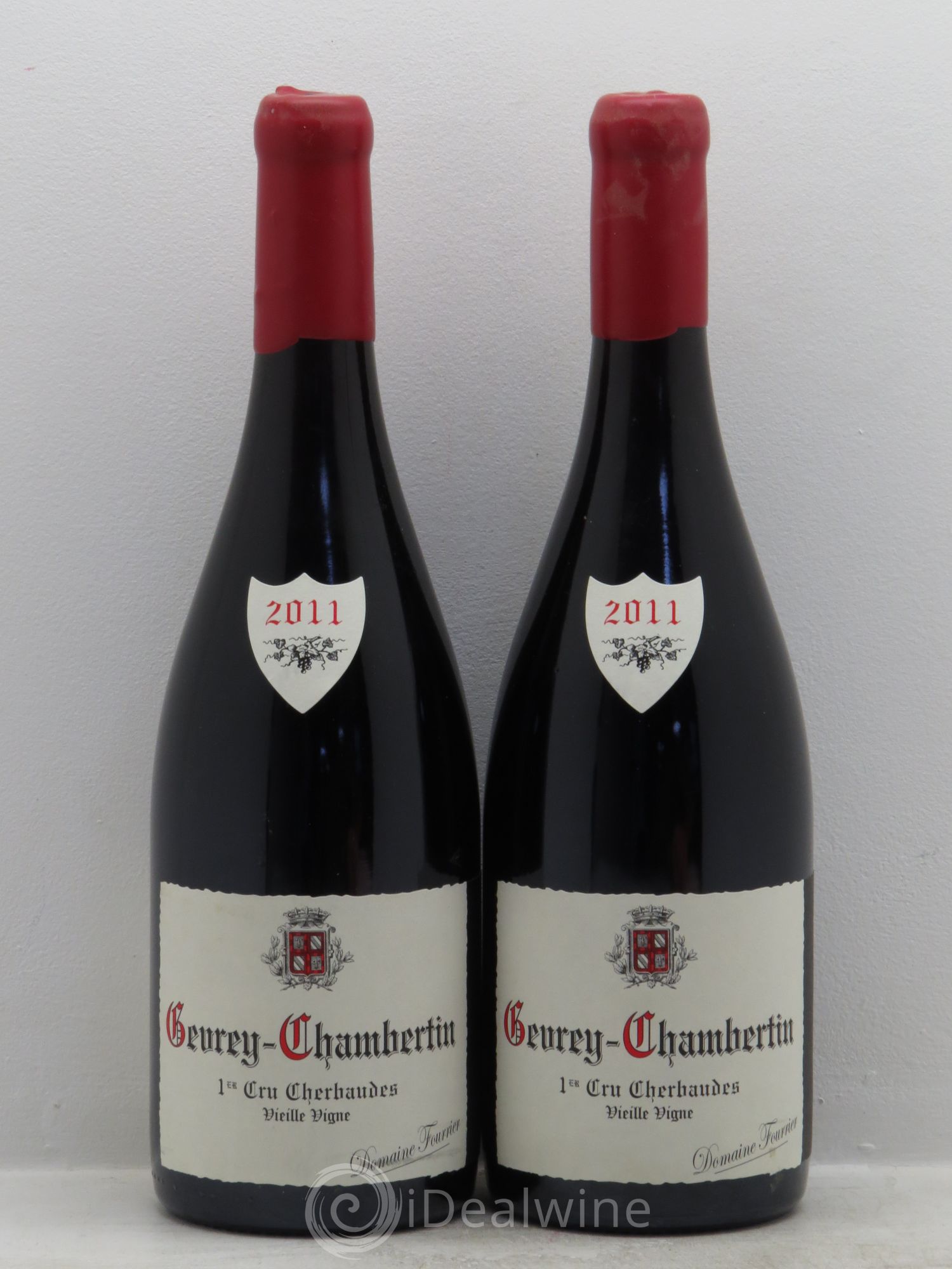 Gevrey-Chambertin 1er Cru Vieilles Vignes Domaine Fourrier 2011 - Posten von 2 Flaschen - 0