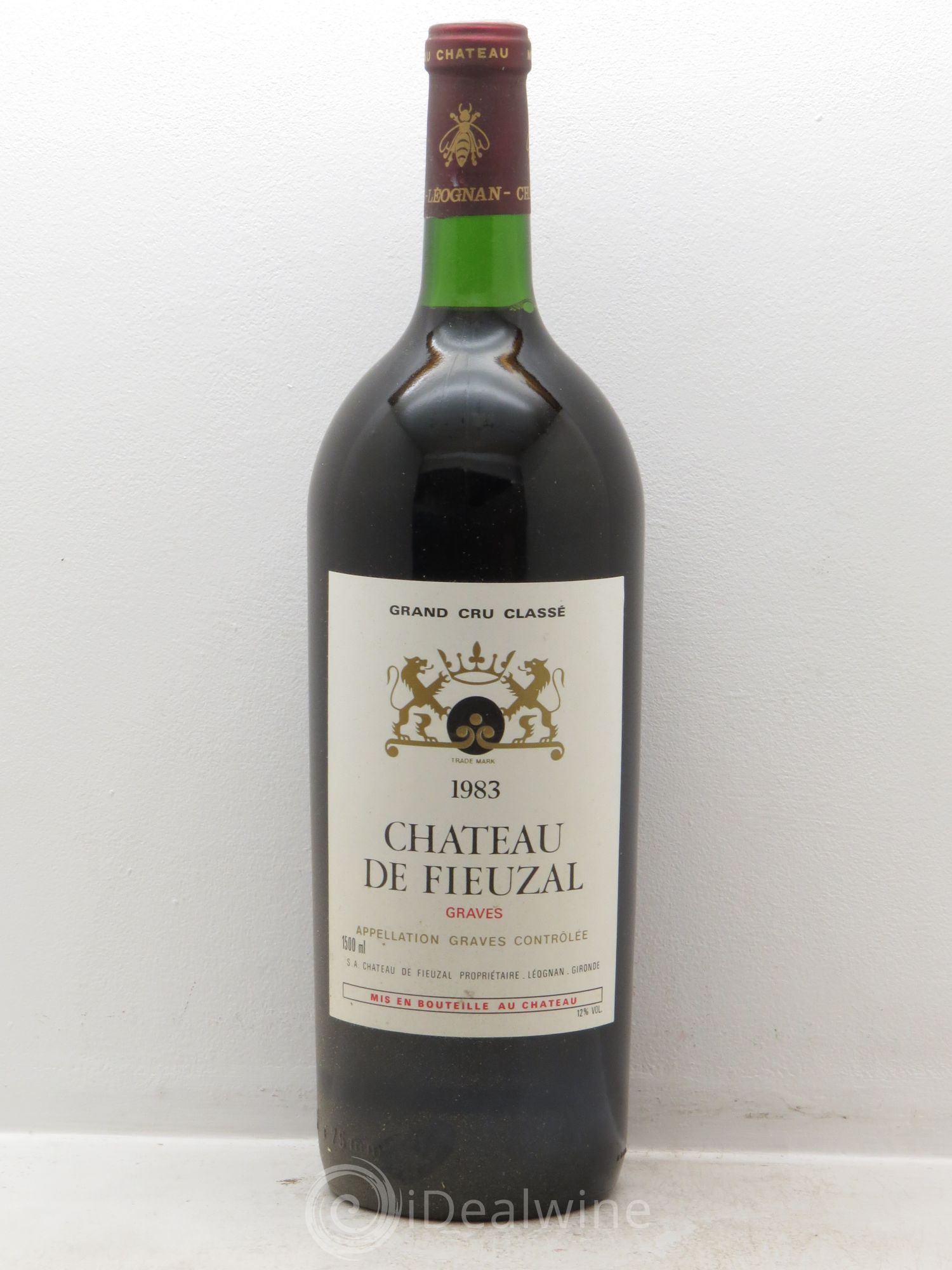 Château de Fieuzal Cru Classé de Graves 1983 - Lot de 6 magnums - 0