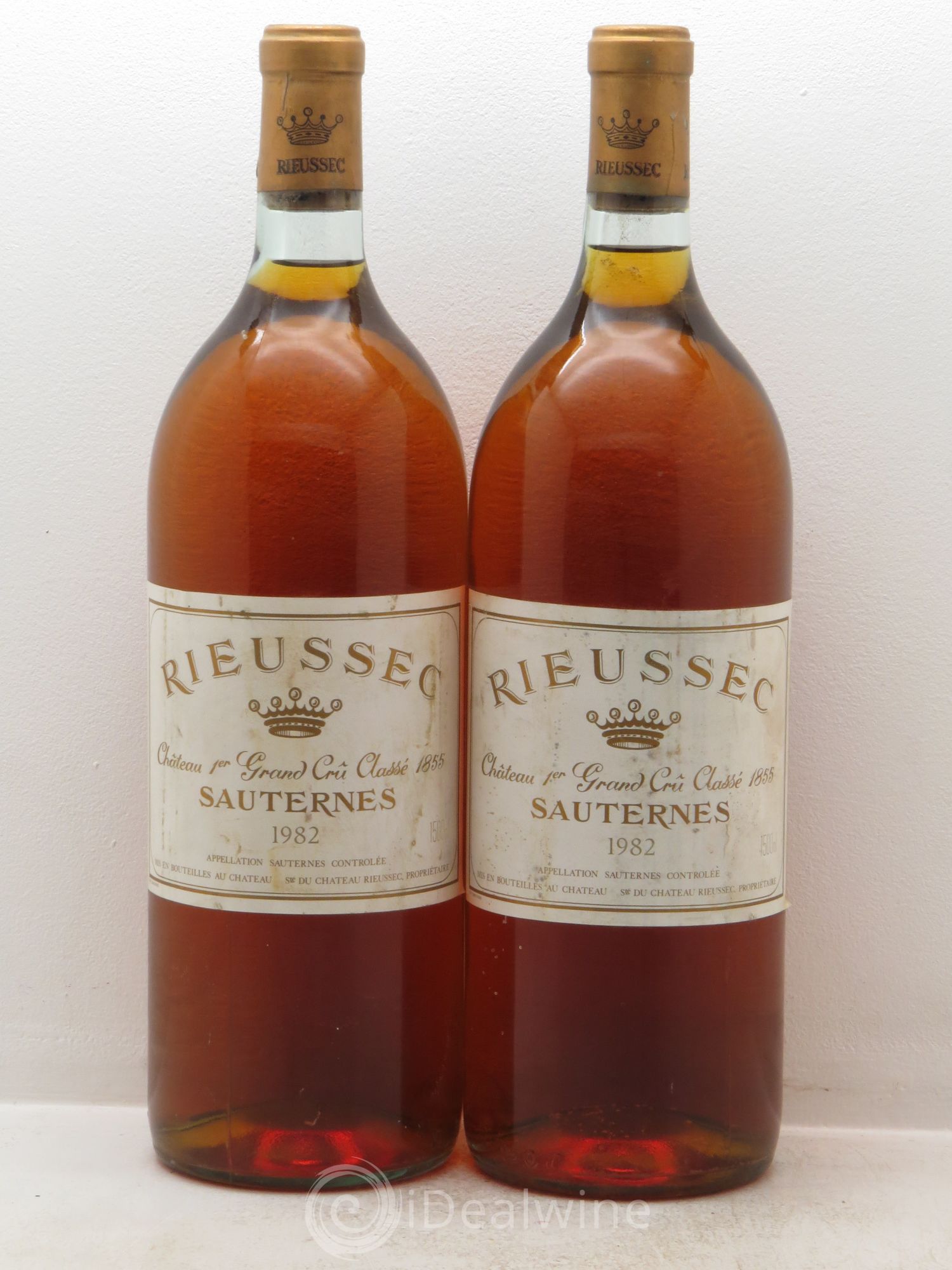 Château Rieussec 1er Grand Cru Classé 1982 - Posten von 2 Magnum - 0