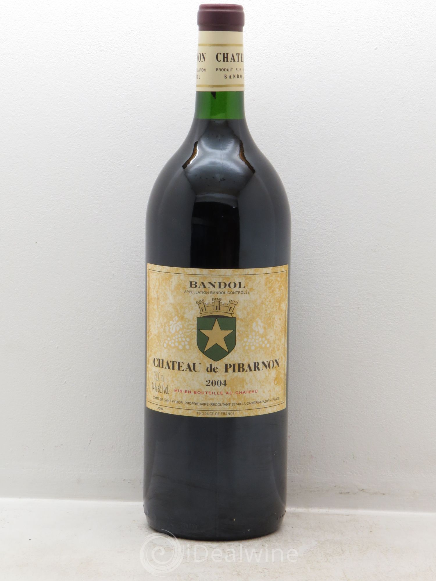 Bandol Château de Pibarnon Comte de Saint-Victor 2004 - Lot de 1 magnum - 0