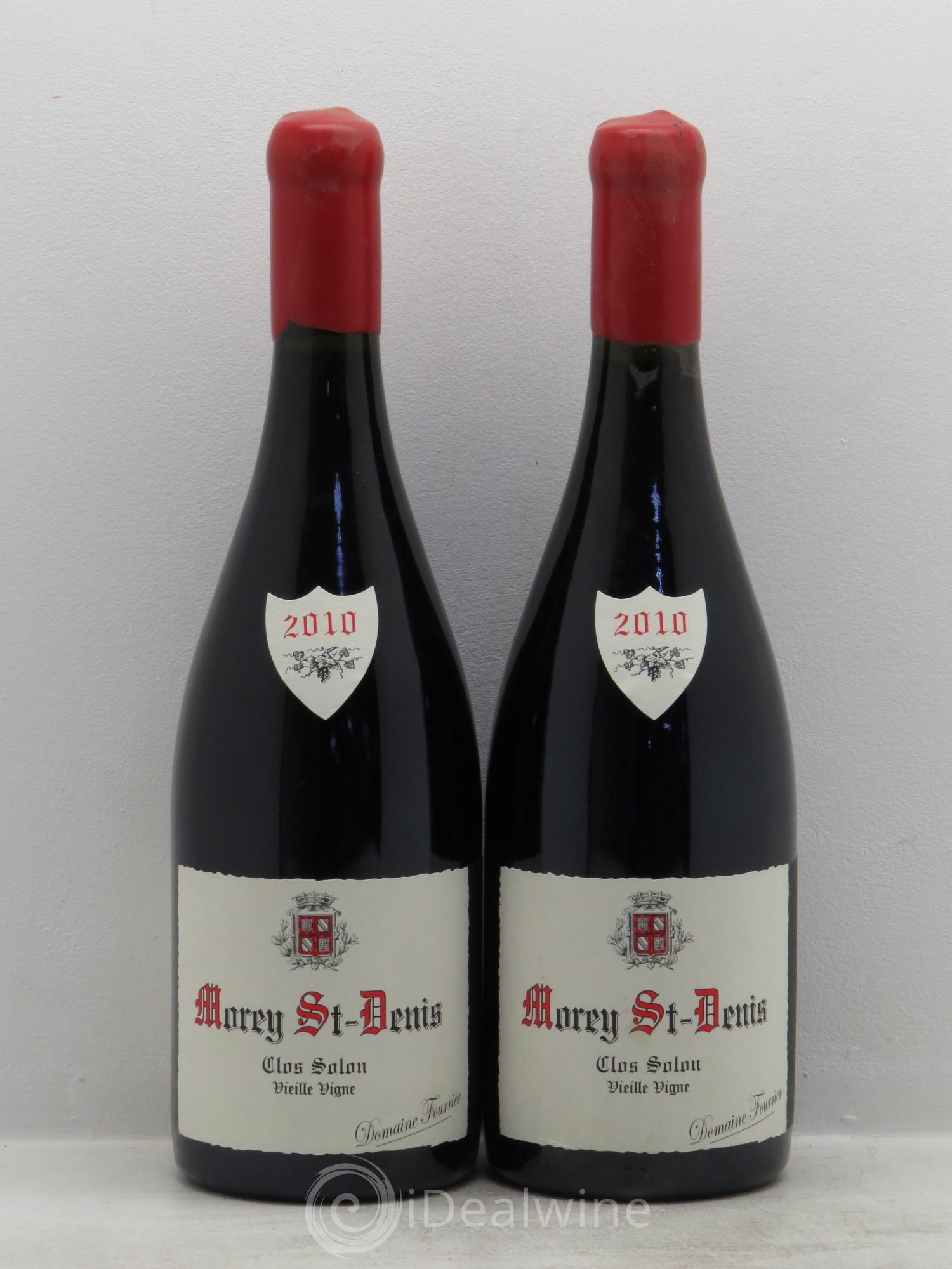 Morey-Saint-Denis Clos Solon Vieilles Vignes Domaine Fourrier 2010 - Posten von 2 Flaschen - 0