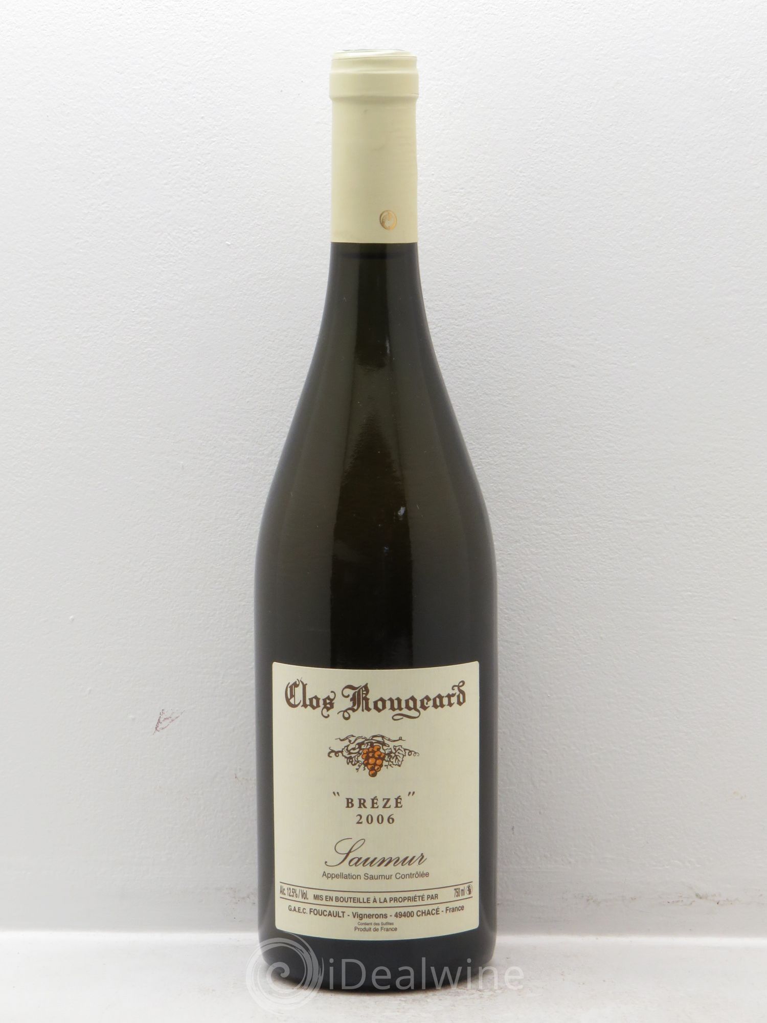Saumur Brézé Clos Rougeard 2006 - Lot de 1 bouteille - 0