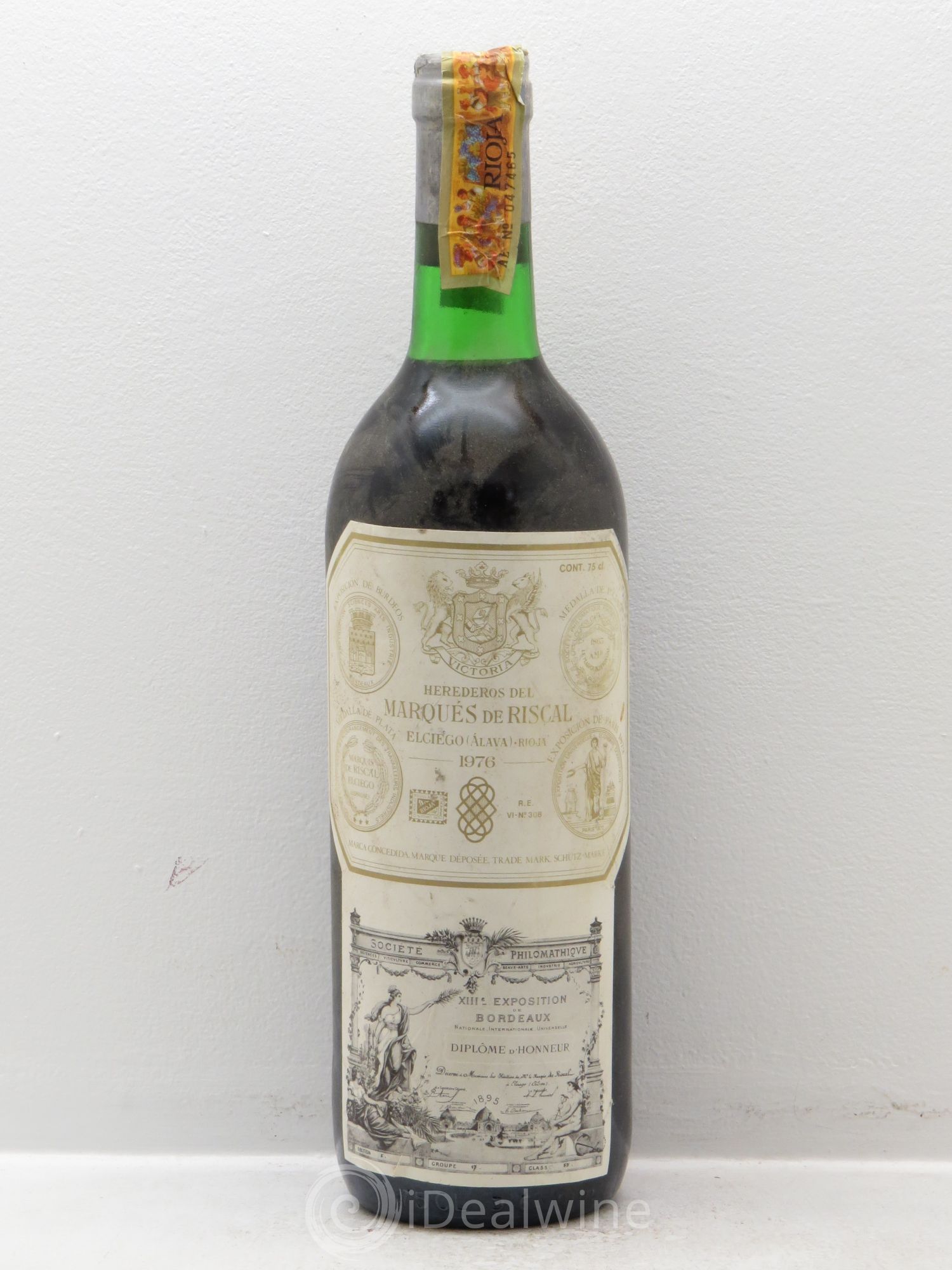 Rioja DOCA Reserva Marqués de Riscal 1976 - Lot of 1 bottle - 0