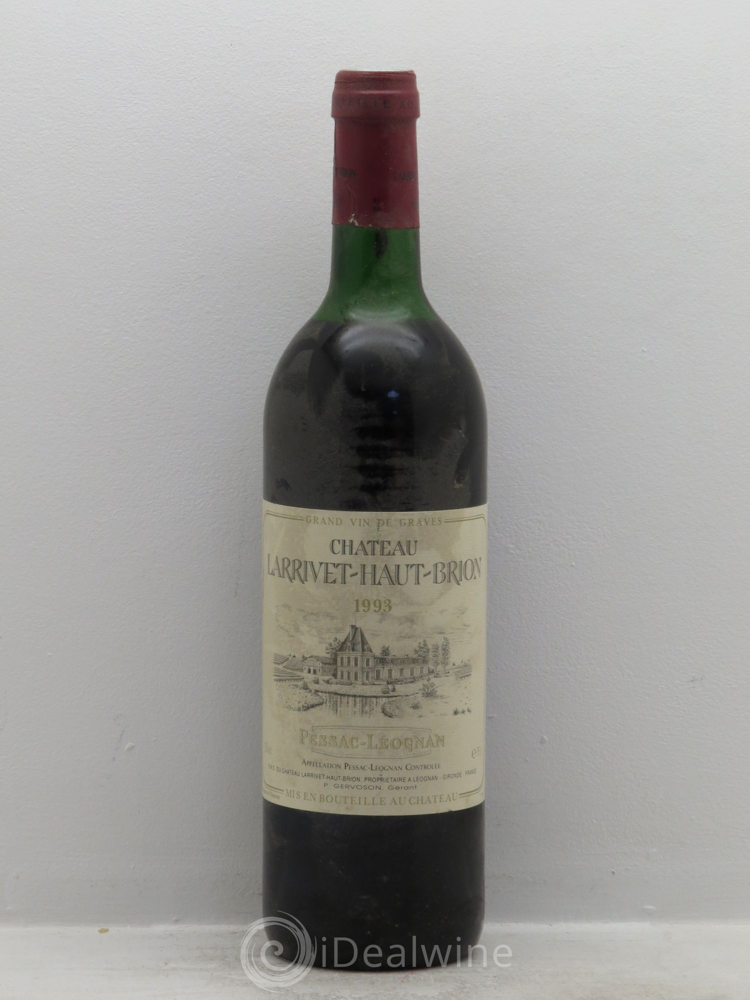 Château Larrivet Haut-Brion 1993 - Lot de 12 bouteilles - 0