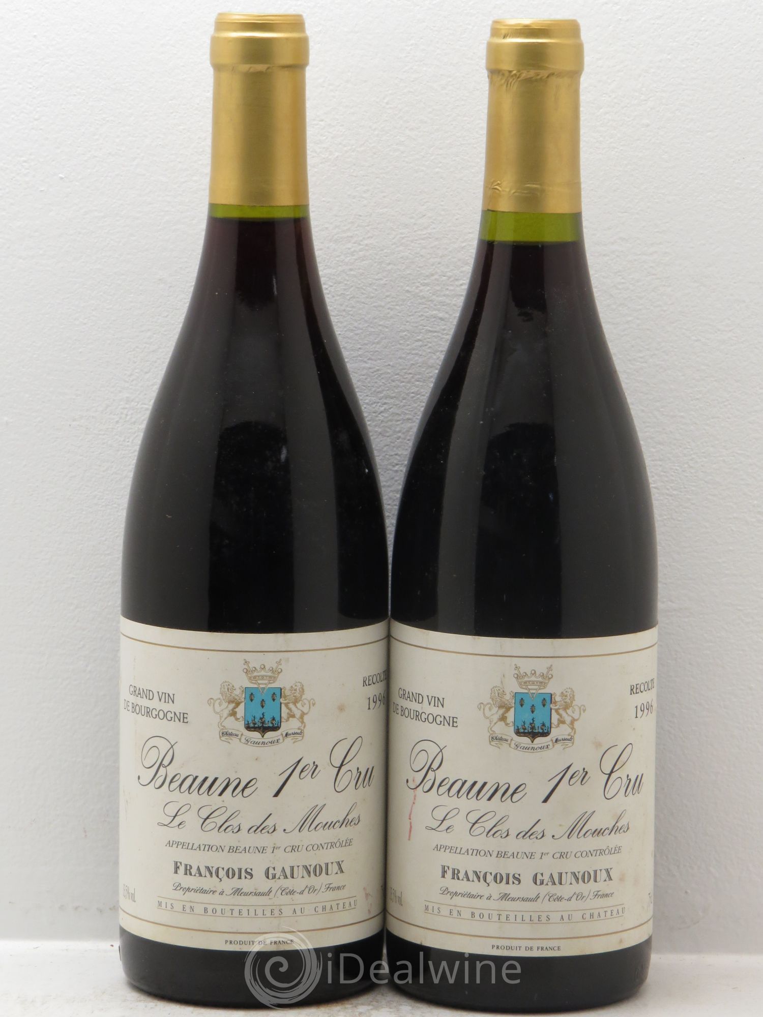 Beaune 1er Cru Domaine Gaunoux 1996 - Lot de 2 bouteilles - 0