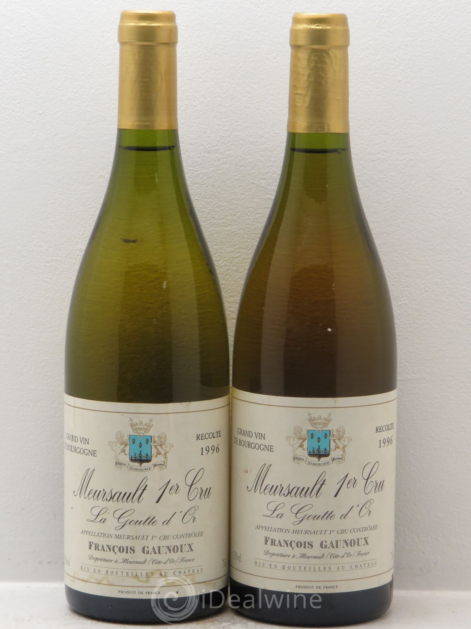 Meursault 1er Cru 1996 - Lot de 2 bouteilles - 0