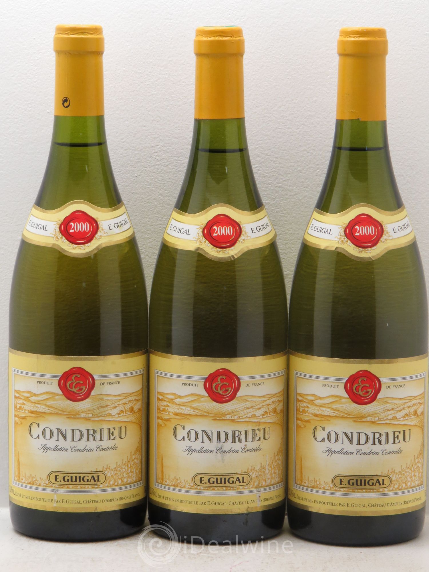 Condrieu Guigal 2000 - Lot de 3 bouteilles - 0