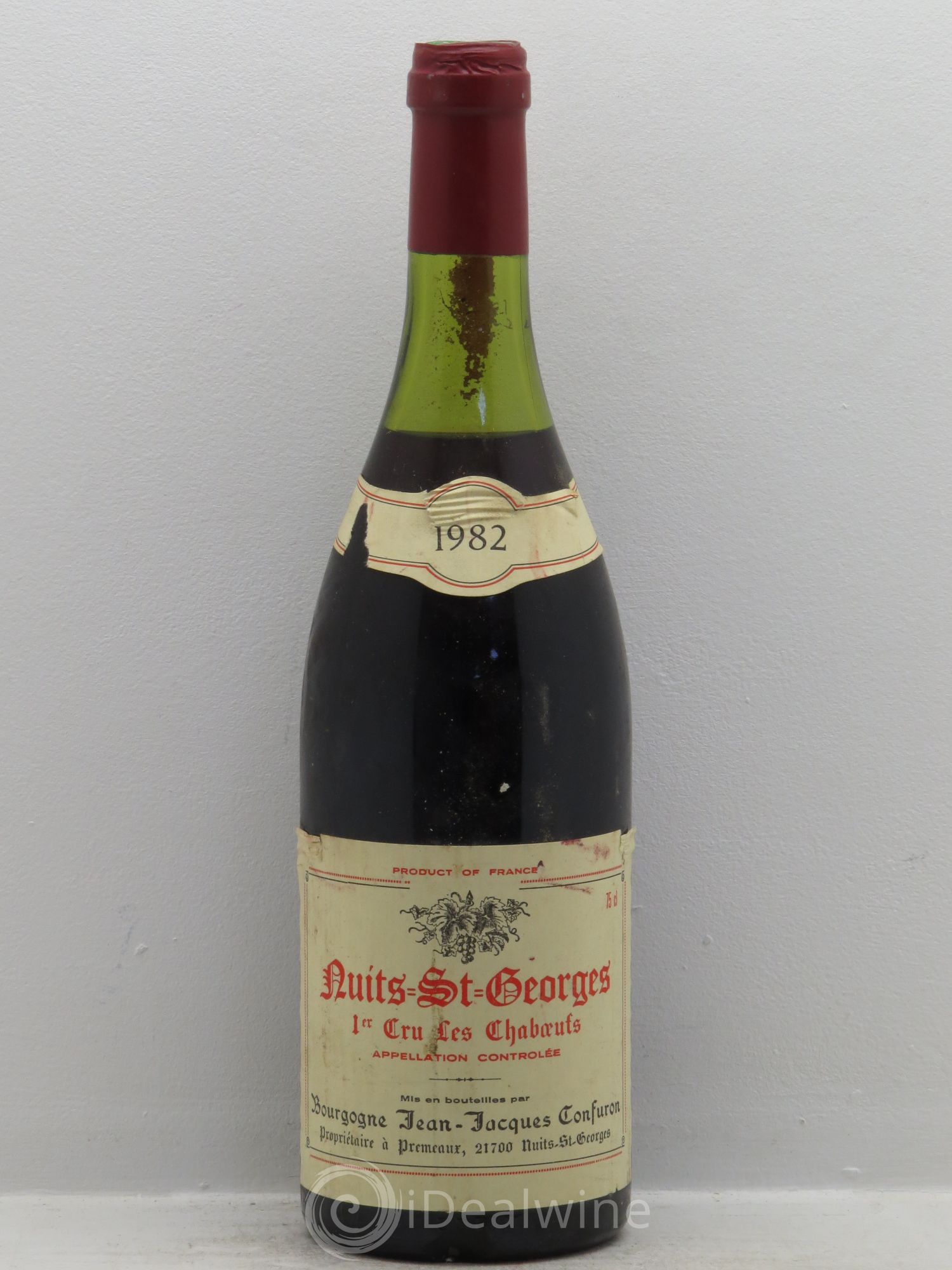 Nuits-Saint-Georges 1er Cru 1982 - Lot de 1 bouteille - 0