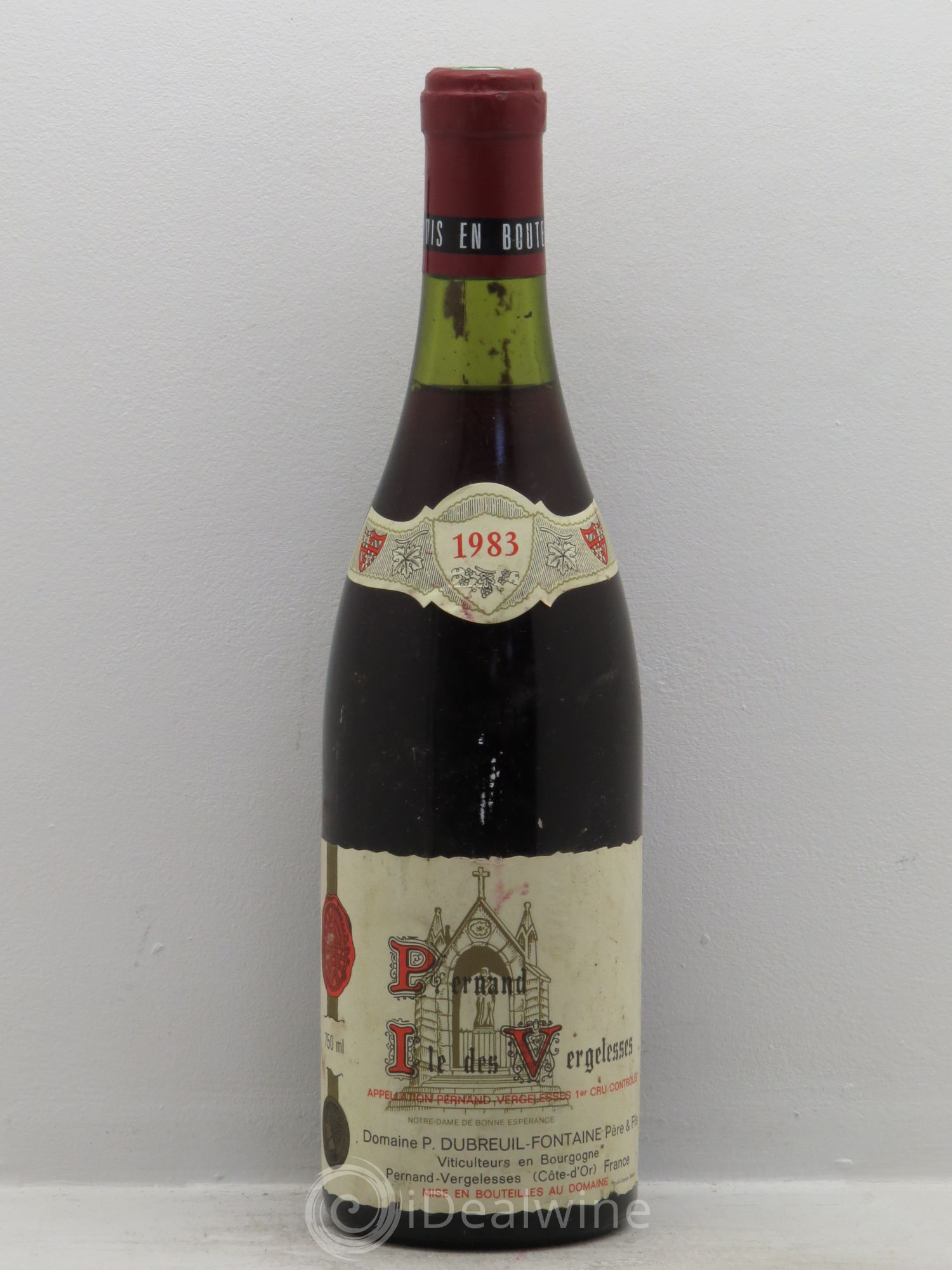 Pernand-Vergelesses 1er Cru 1983 - Lot de 1 bouteille - 0