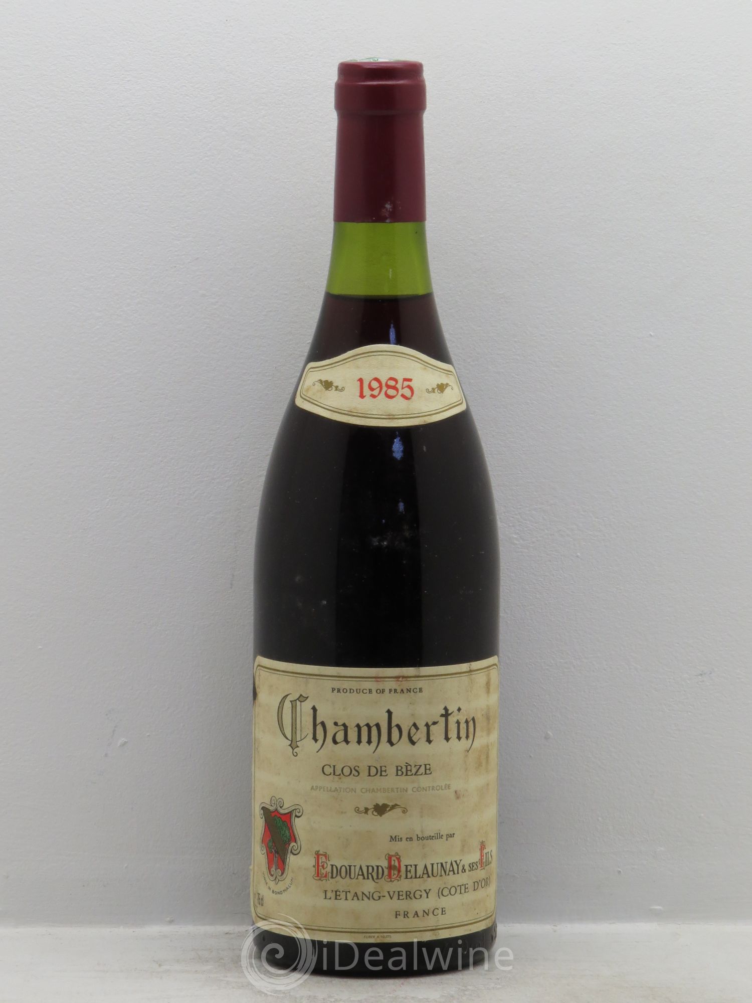 Chambertin Clos de Bèze Grand Cru Domaine Edouard Delaunay 1985 - Posten von 1 Flasche - 0