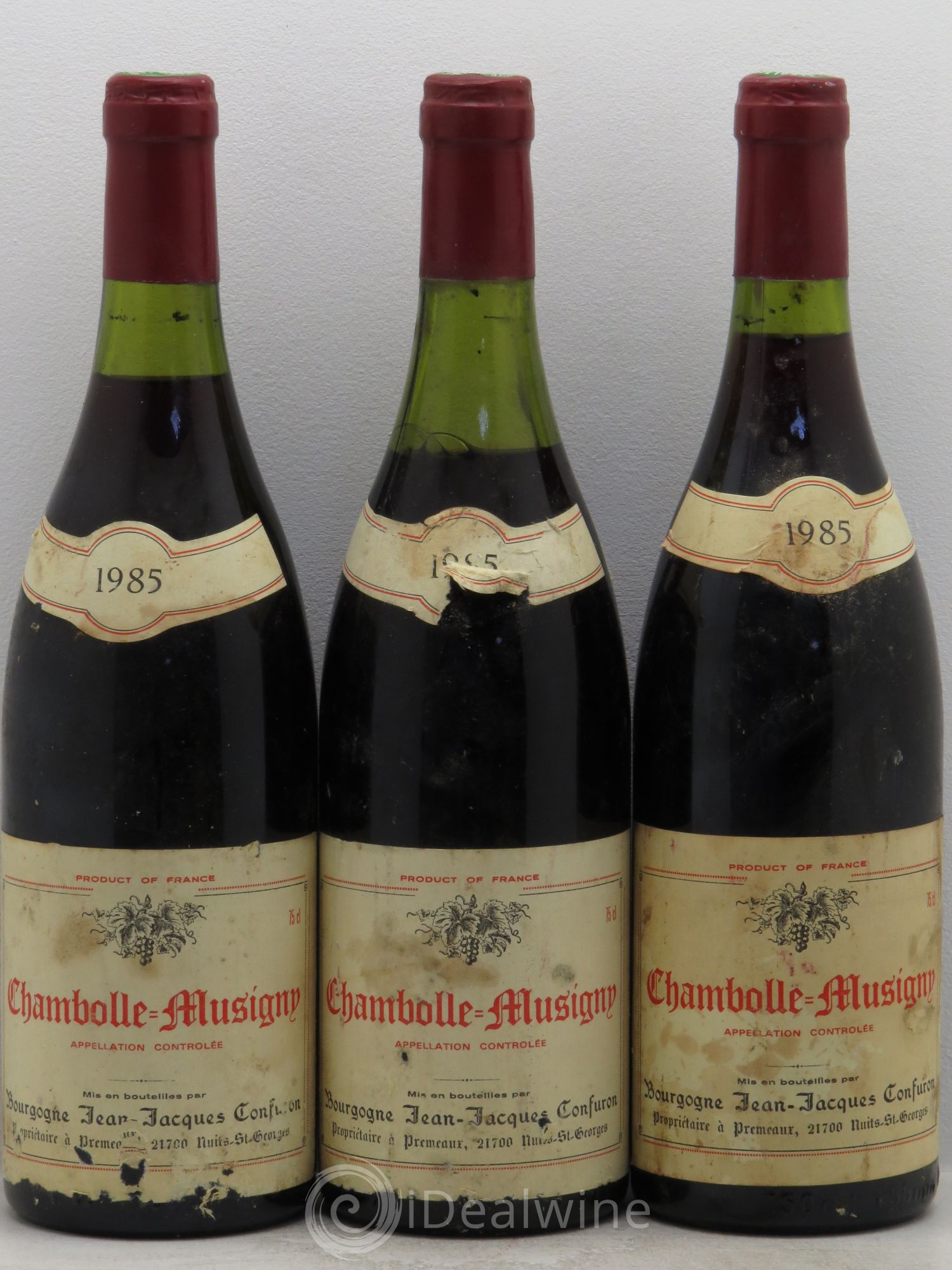 Chambolle-Musigny 1985 - Lot de 3 bouteilles - 0