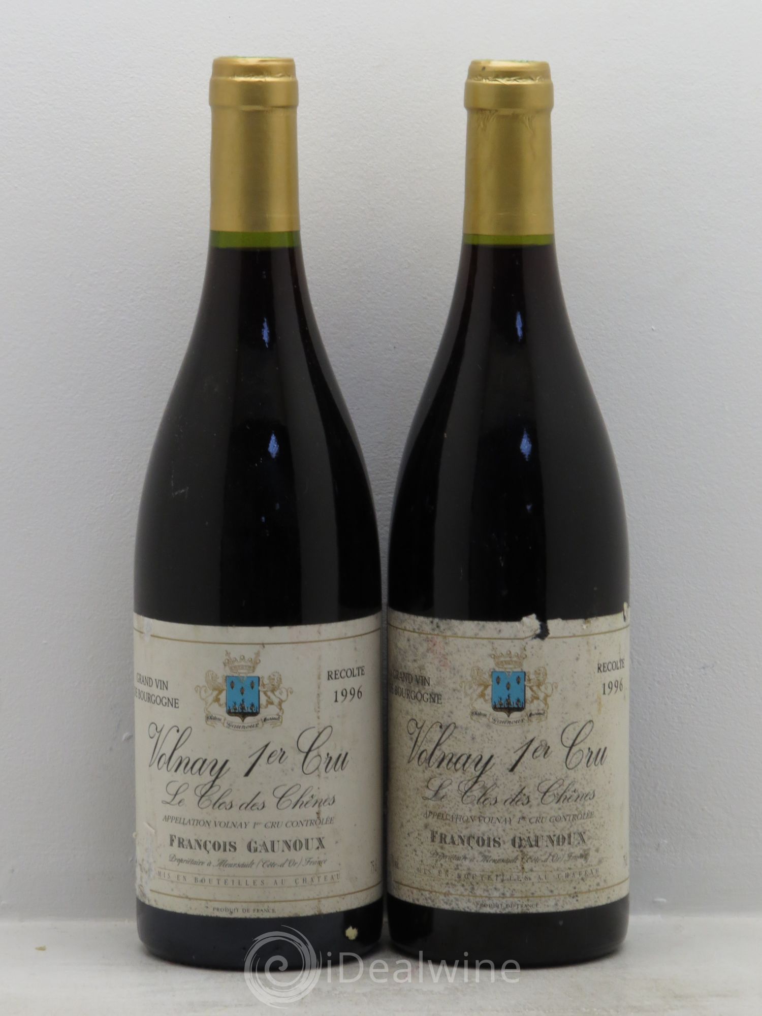 Volnay 1er Cru Domaine François Gaunoux 1996 - Posten von 2 Flaschen - 0