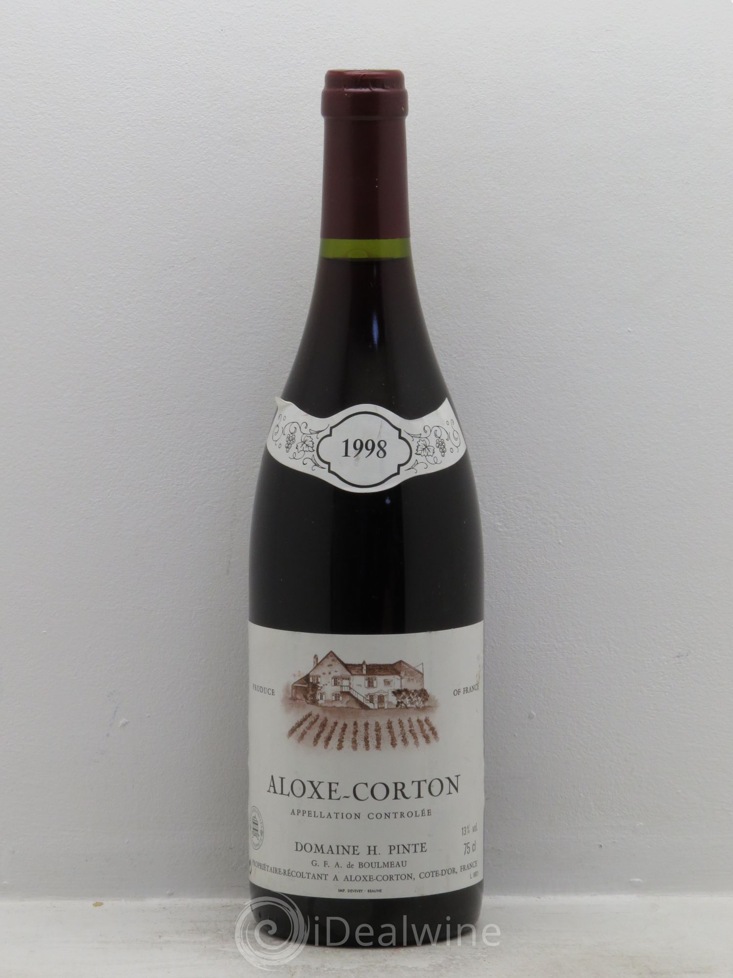 Aloxe-Corton H.Pinte 1998 - Lot de 1 bouteille - 0