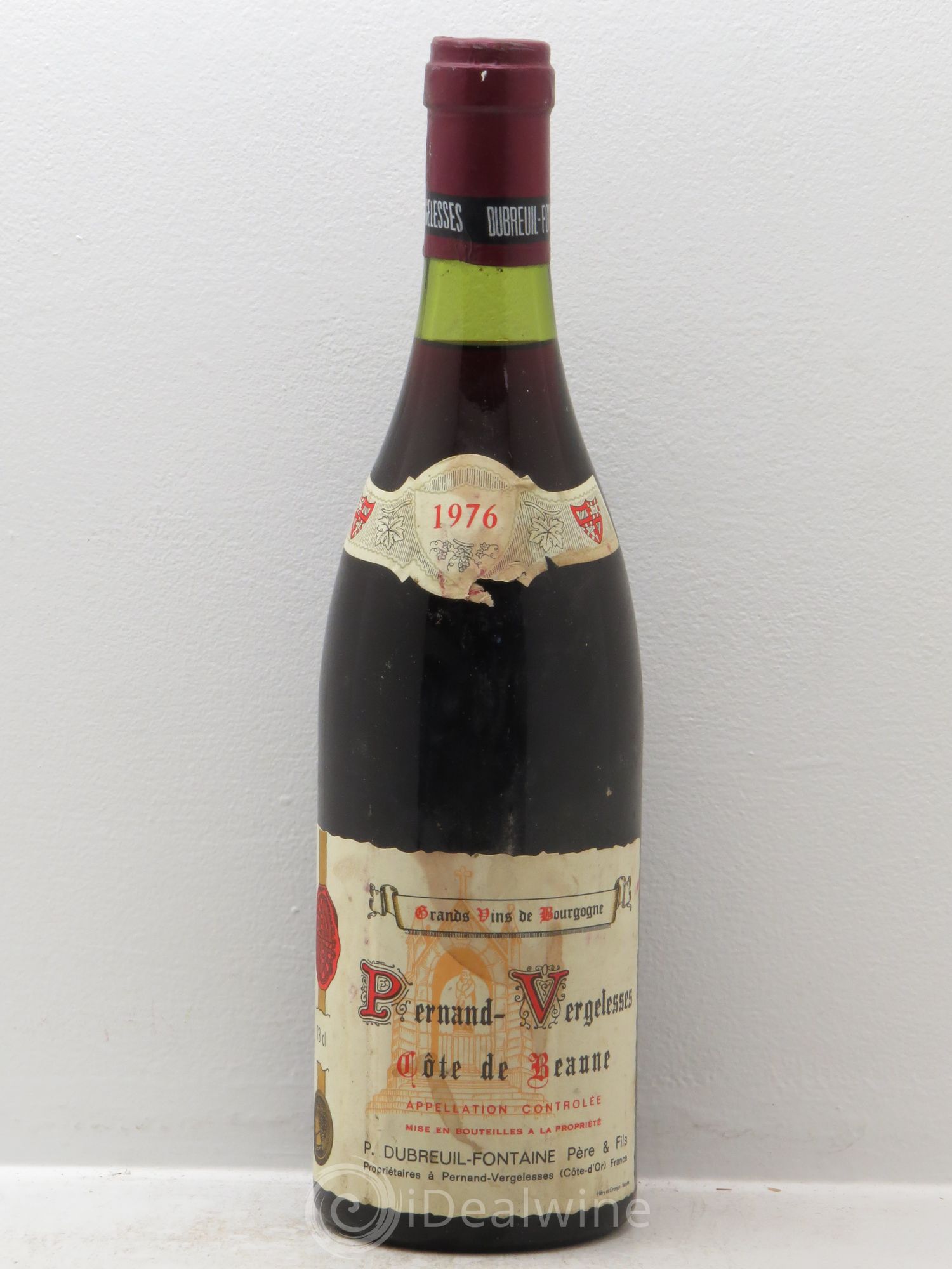 Pernand-Vergelesses 1976 - Posten von 1 Flasche - 0