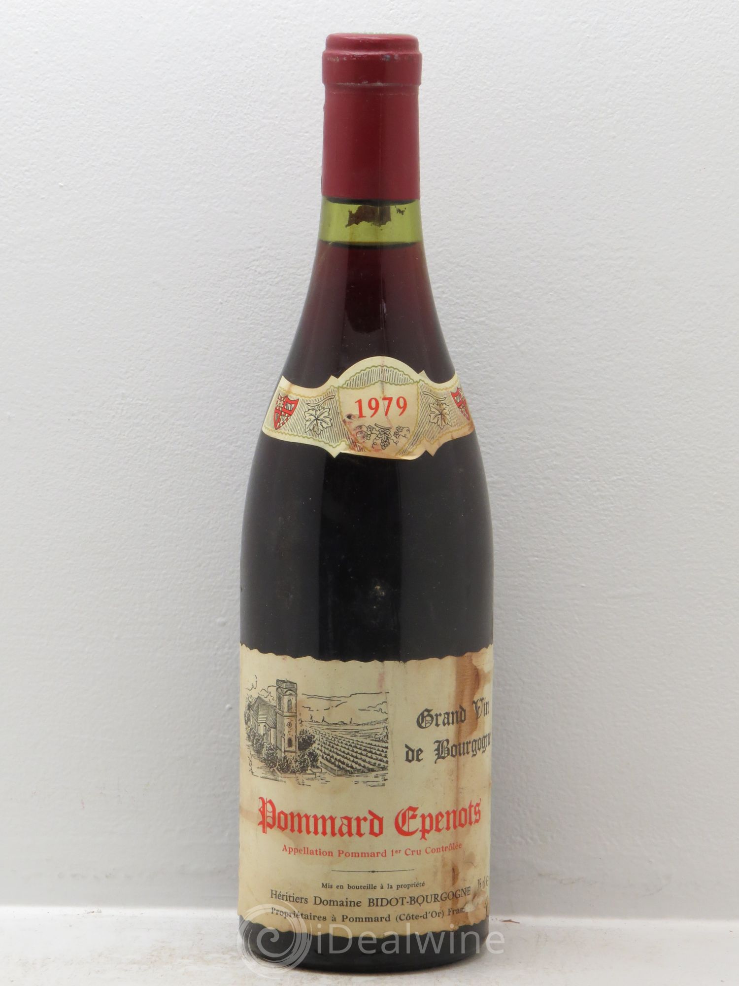 Pommard 1er Cru Bidot 1979 - Lot de 1 bouteille - 0