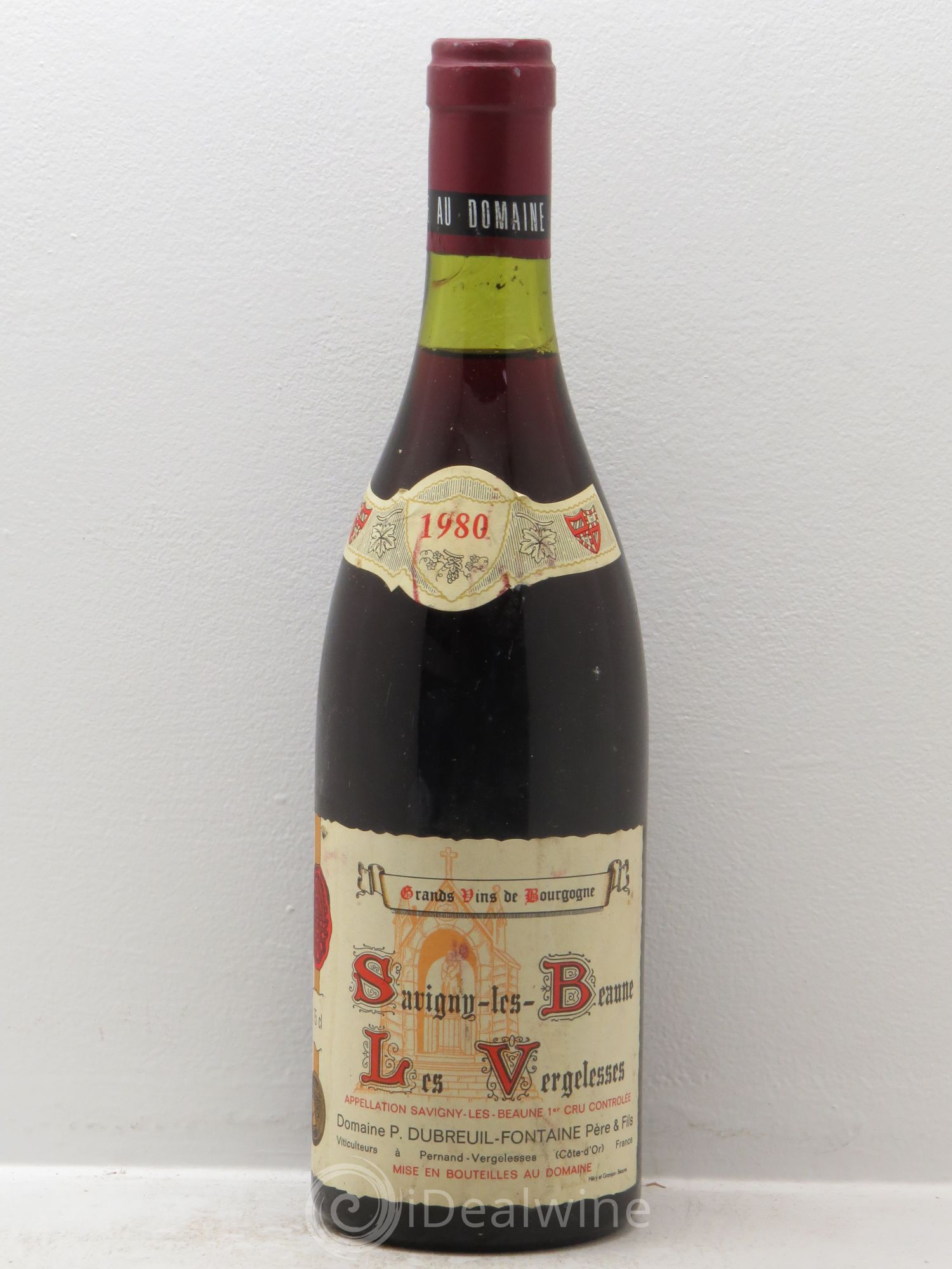 Savigny-lès-Beaune Les Vergelesses -Domaine Dubreuil-Fontaine 1980 - Posten von 1 Flasche - 0