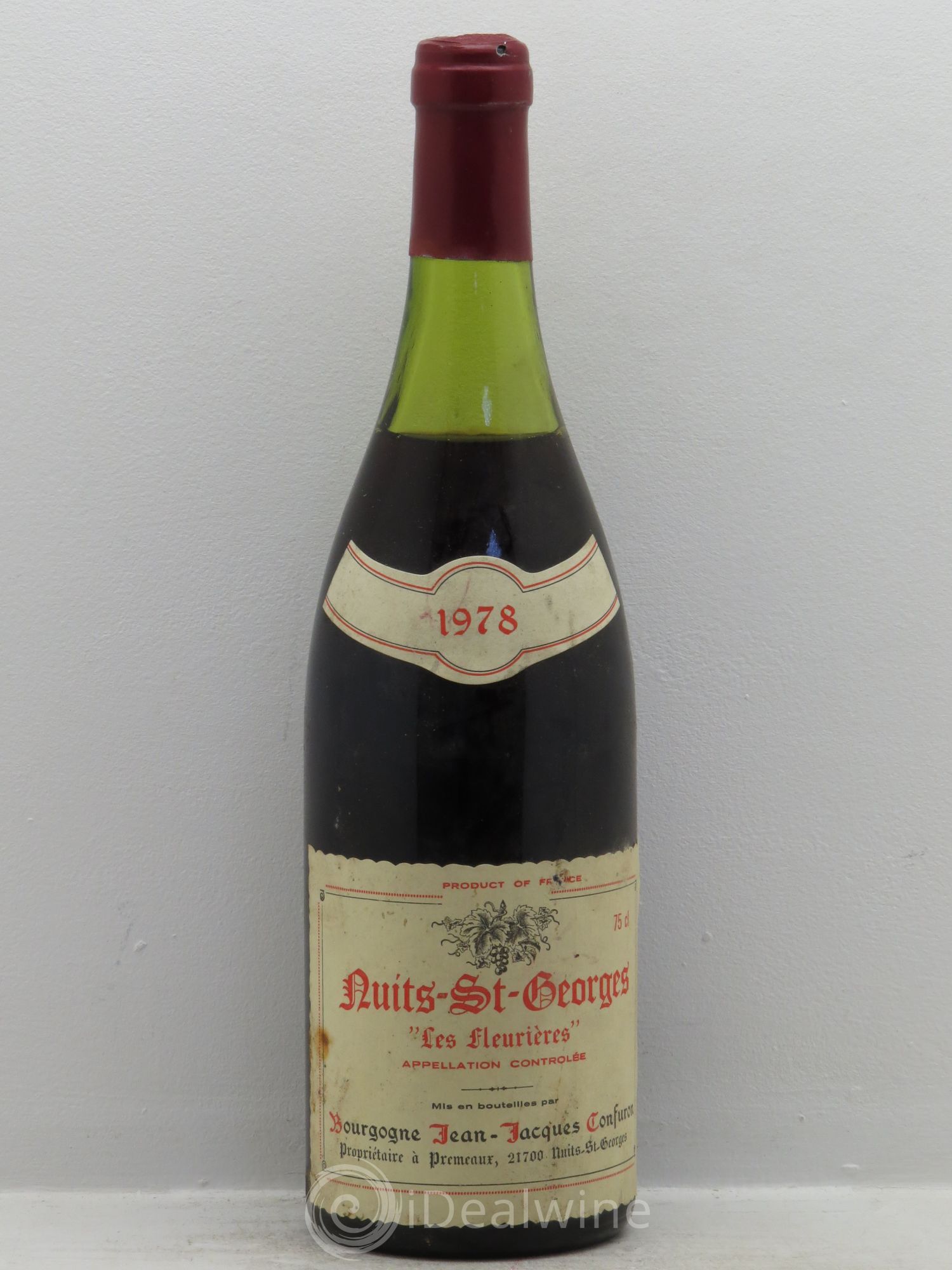 Nuits-Saint-Georges 1er Cru Fleurières 1978 - Lot de 1 bouteille - 0