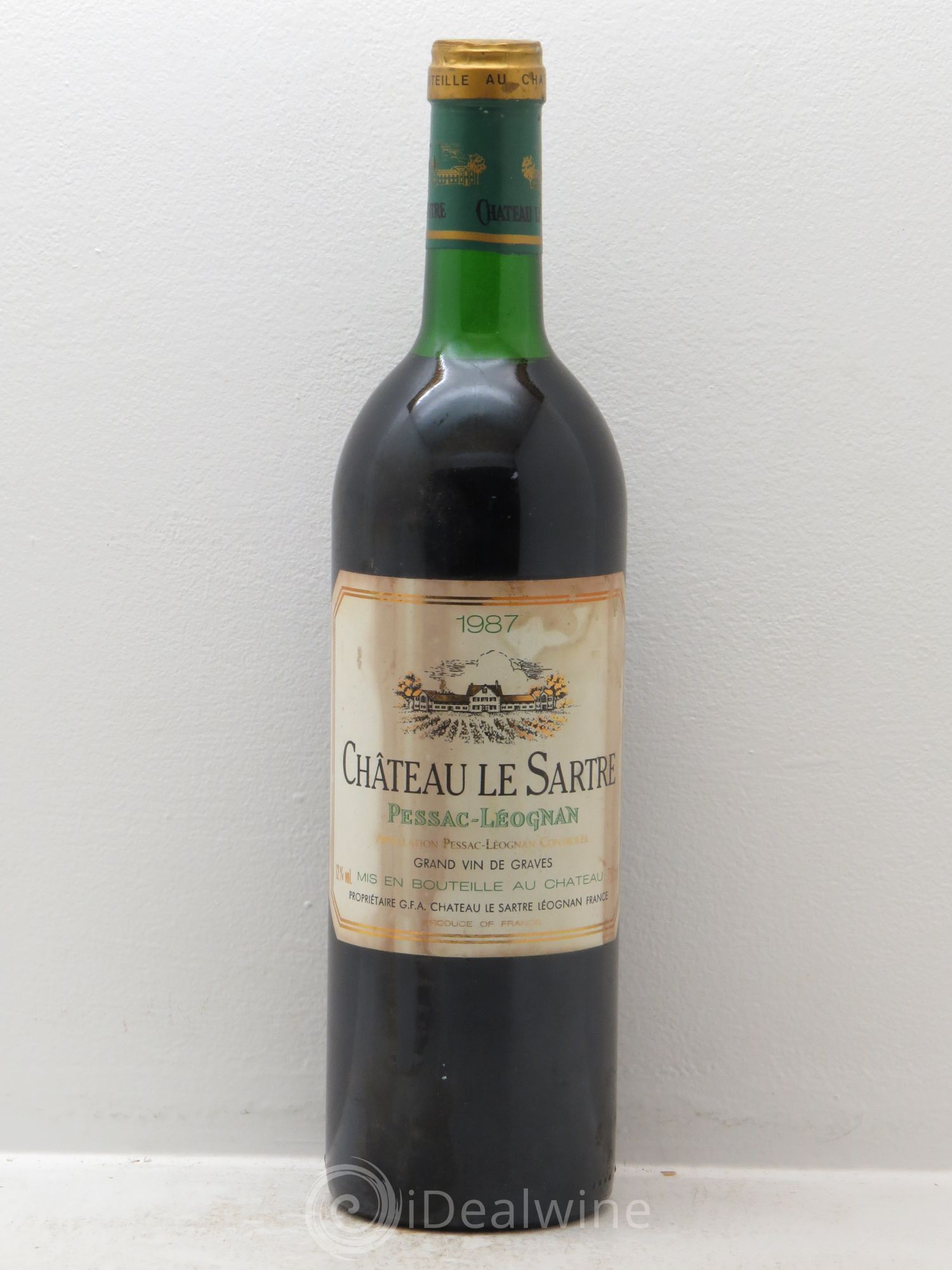 Château le Sartre 1987 - Lot de 1 bouteille - 0