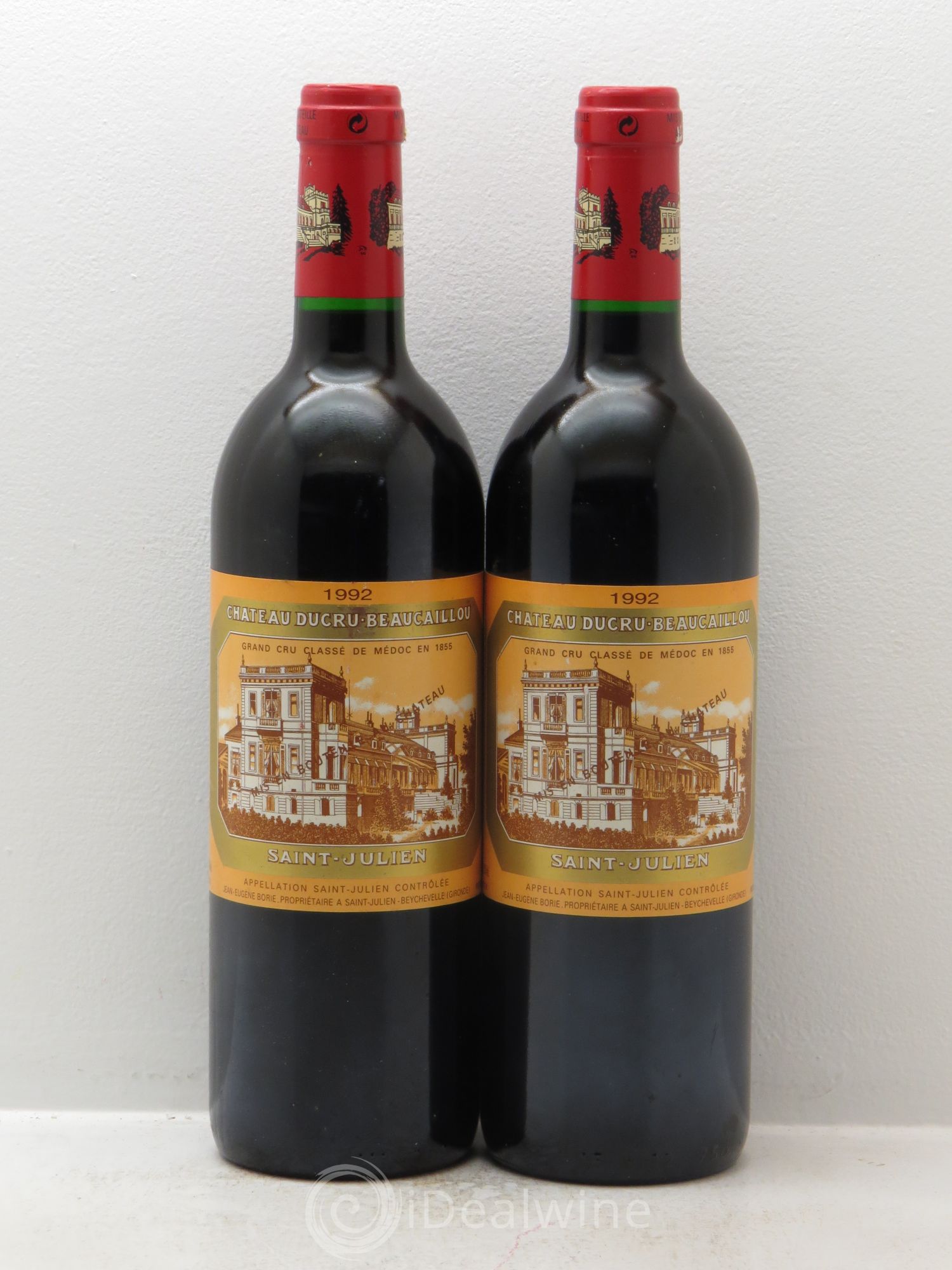Château Ducru Beaucaillou 2ème Grand Cru Classé 1992 - Lot de 2 bouteilles - 0