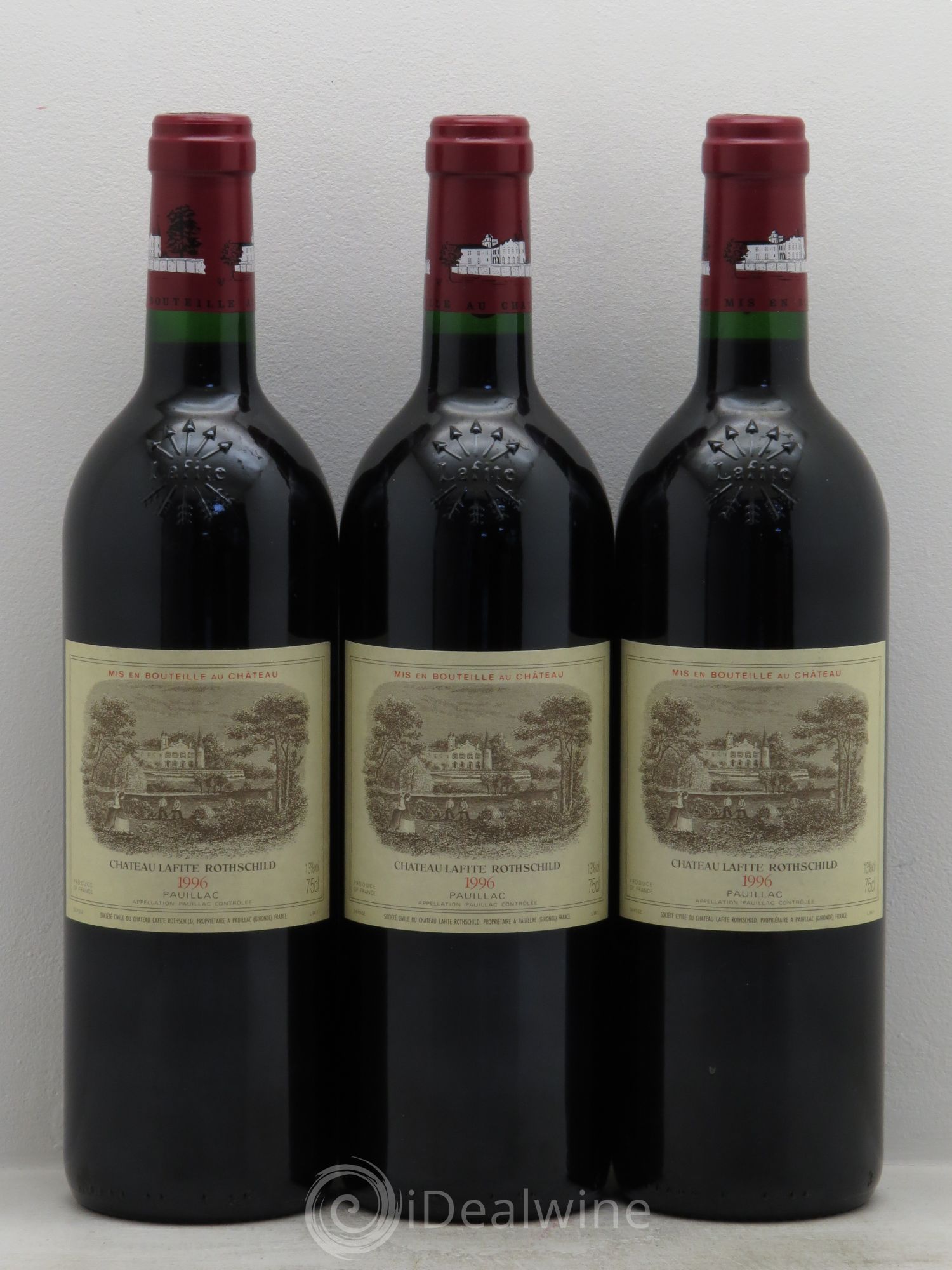 Château Lafite Rothschild 1er Grand Cru Classé 1996 - Lot de 6 bouteilles - 2
