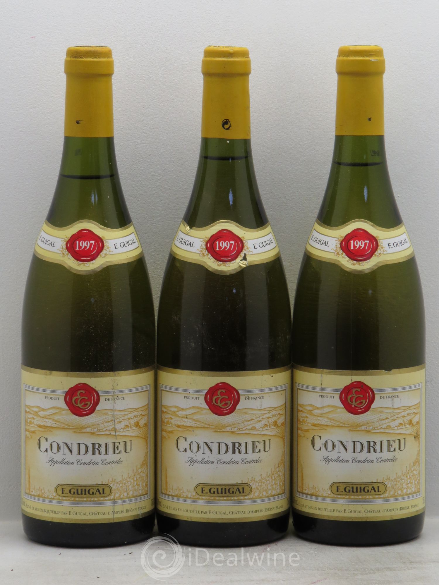Condrieu Guigal 1997 - Lot de 3 bouteilles - 0