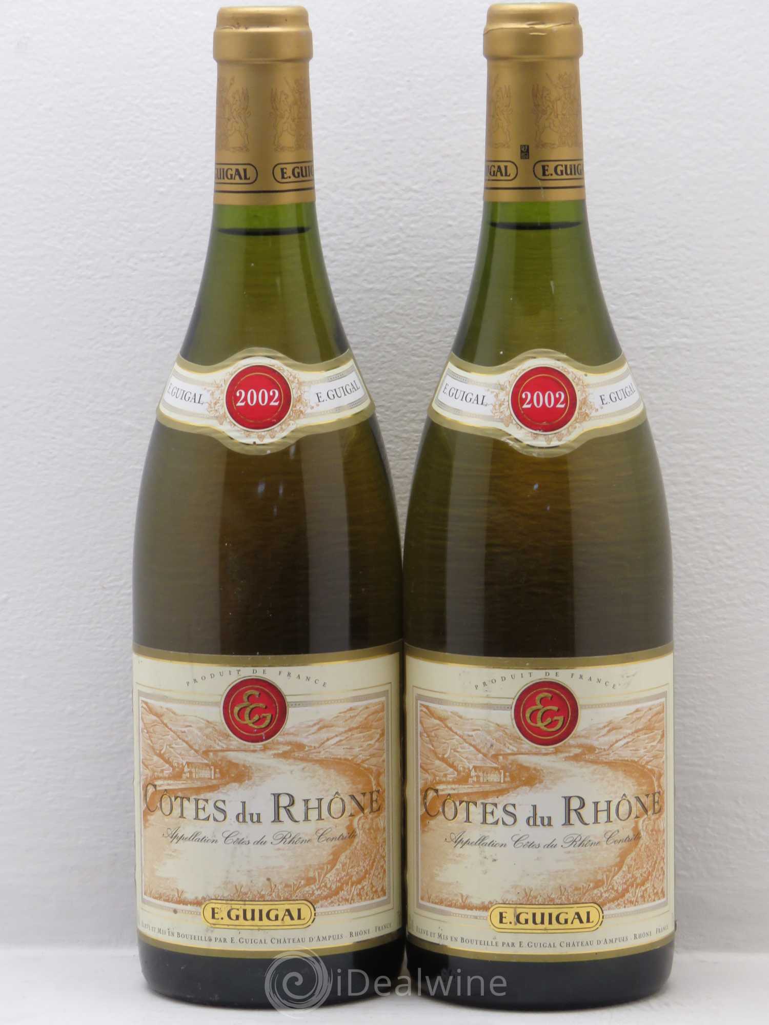Côtes-du-Rhône Guigal 2002 - Lot de 2 bouteilles - 0