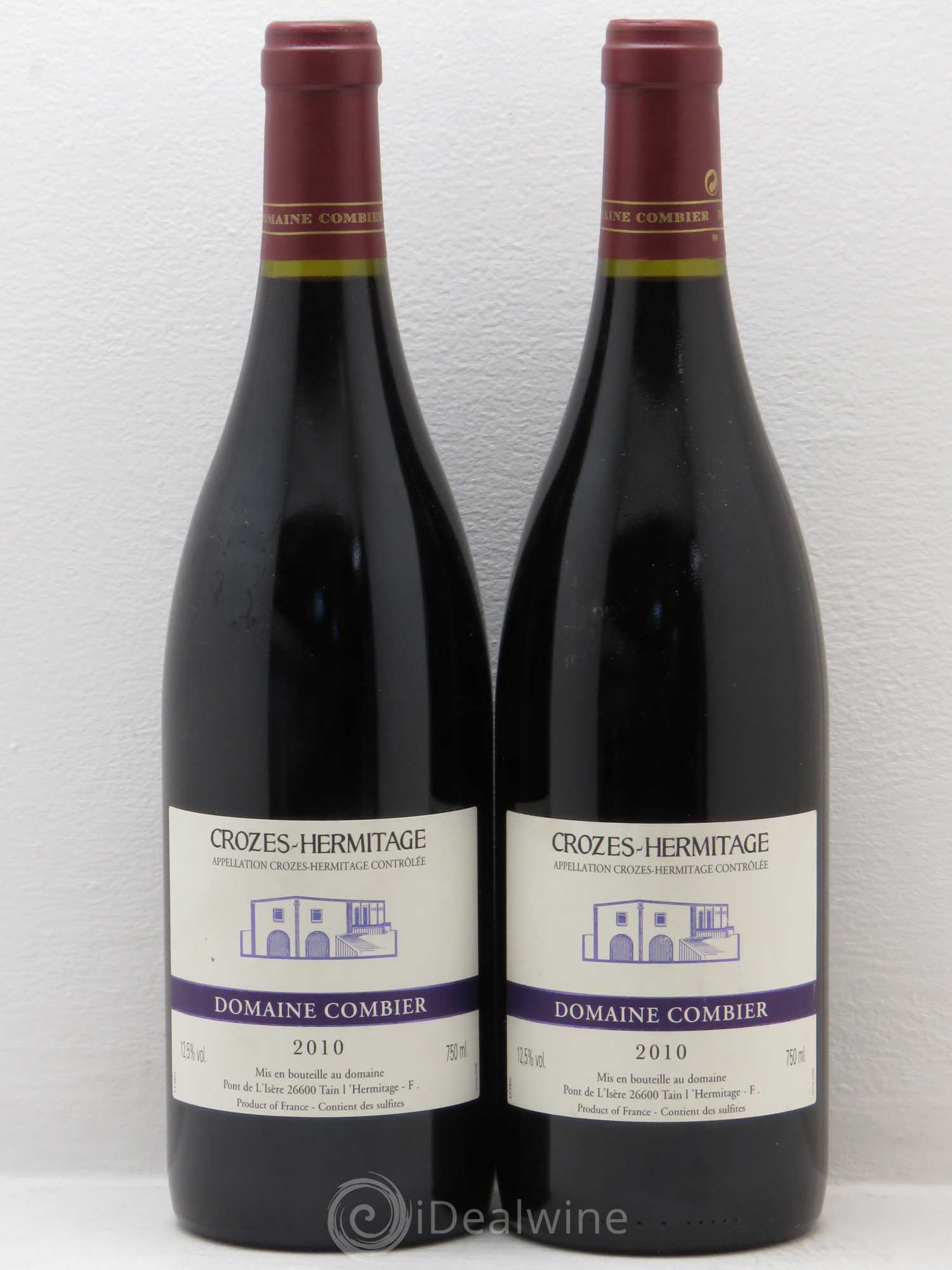 Crozes-Hermitage Combier 2010 - Lot de 2 bouteilles - 0