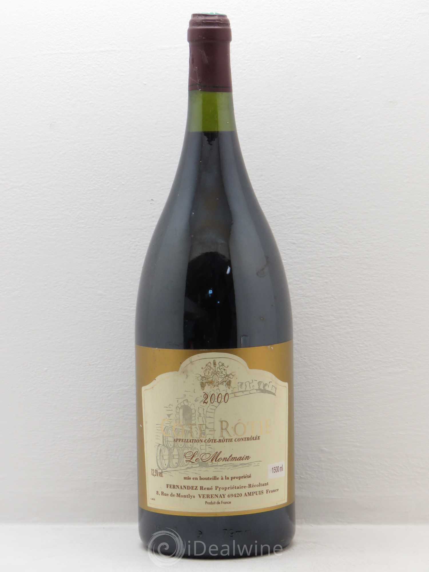 Côte-Rôtie Fernandez Le Montmain 2000 - Posten von 1 Magnum - 0
