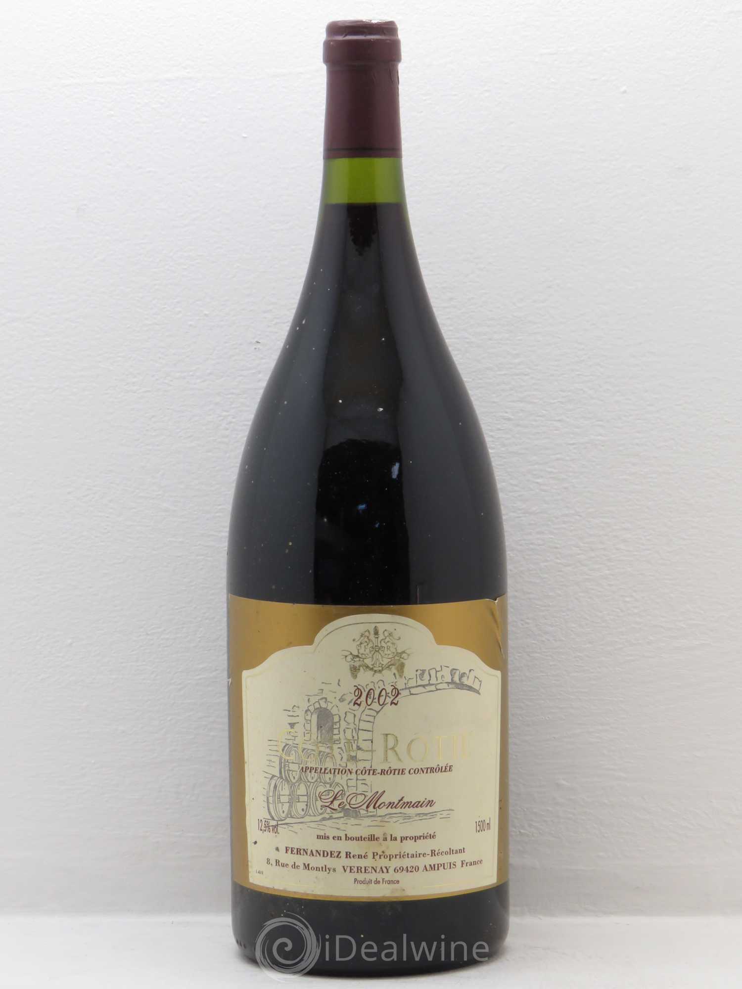 Côte-Rôtie Fernandez Le Montmain 2002 - Posten von 1 Magnum - 0