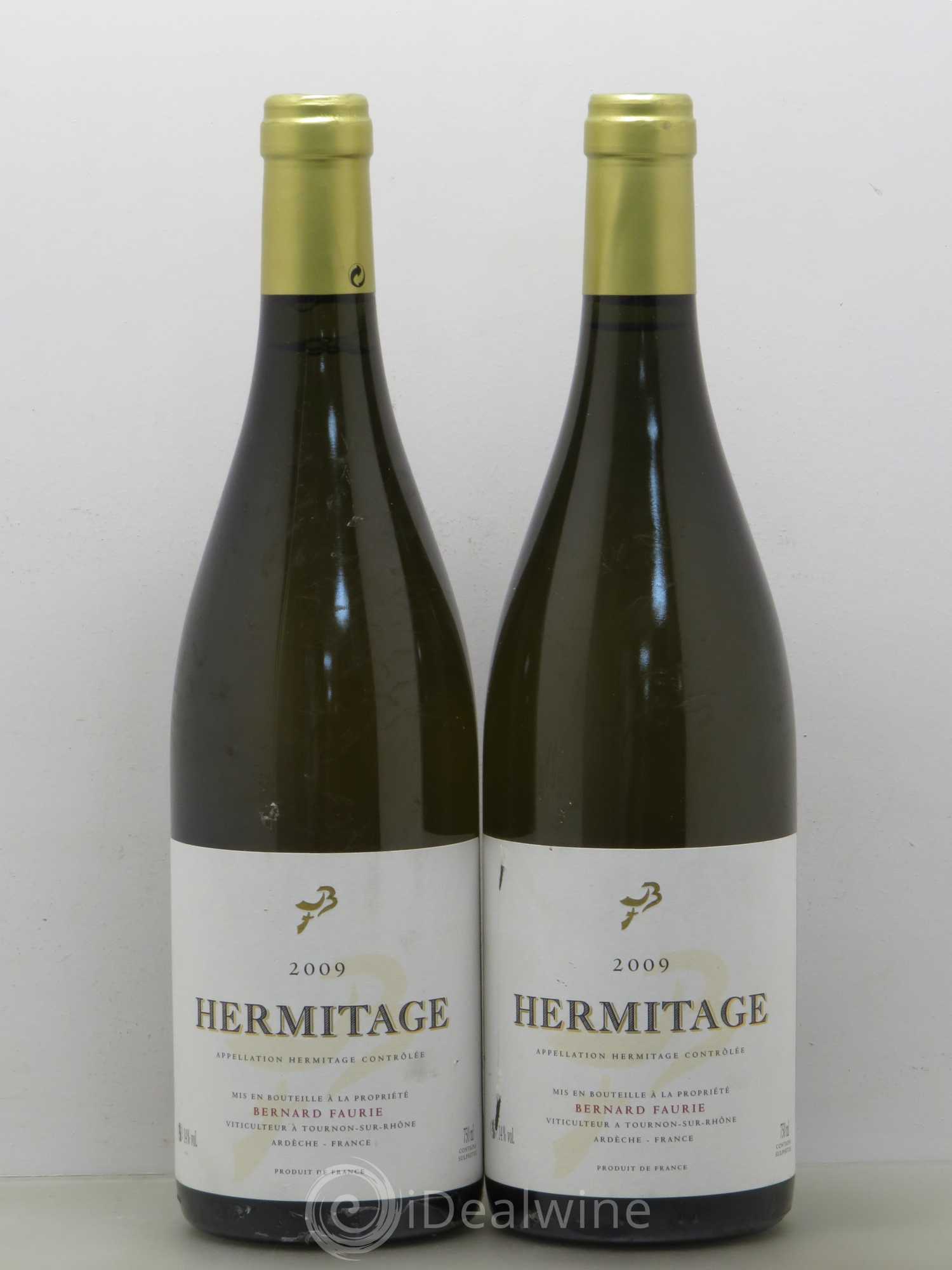 Hermitage Bernard Faurie 2009 - Posten von 2 Flaschen - 0