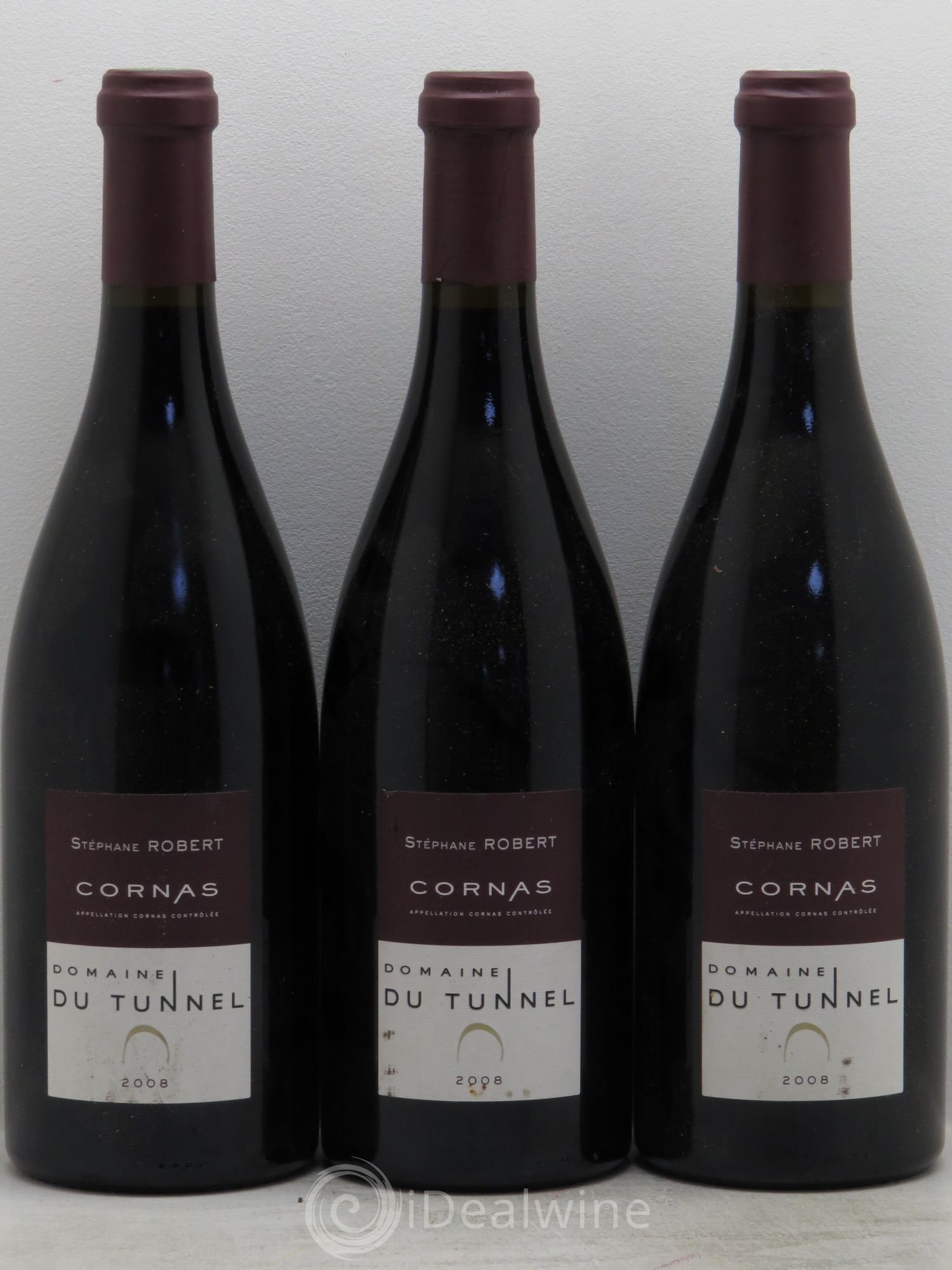 Cornas Tunnel (Domaine du) 2008 - Lot de 3 bouteilles - 0