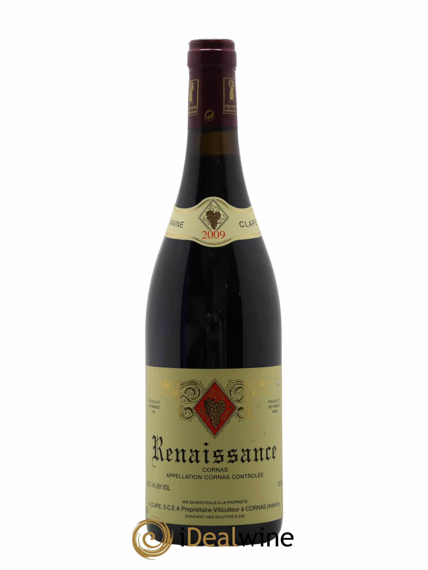 Cornas Renaissance Auguste Clape 2009 - Posten von 1 Flasche - 0