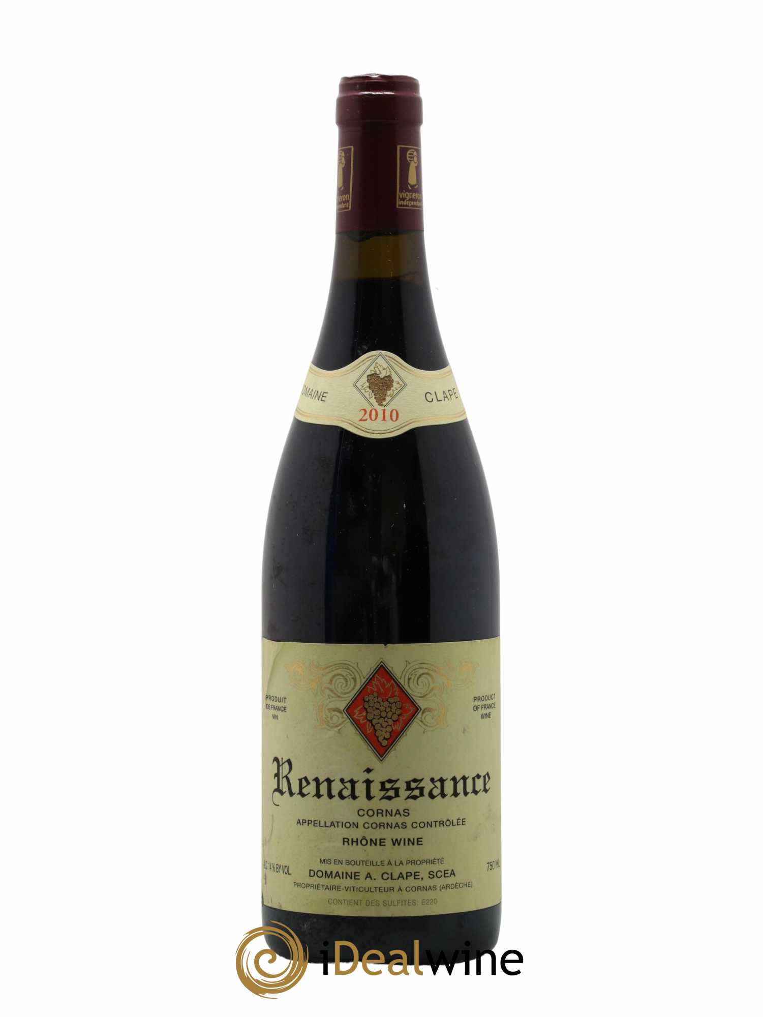 Cornas Renaissance Auguste Clape 2010 - Posten von 1 Flasche - 0
